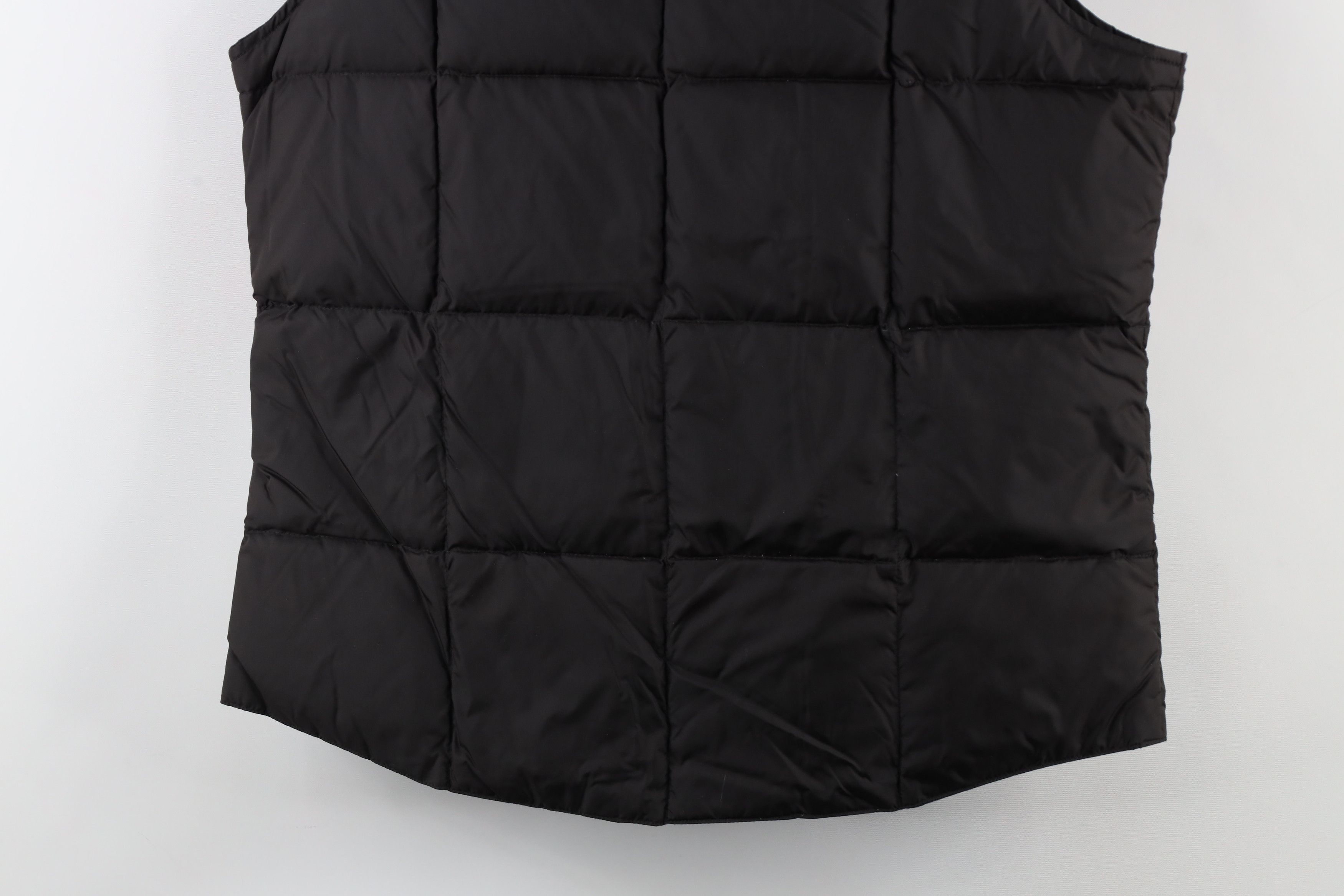 Lands' End × Vintage Vintage Lands End Down Fill Puffer Vest Jacket Dark Brown Size S / US 4 / IT 40 - 13 Thumbnail