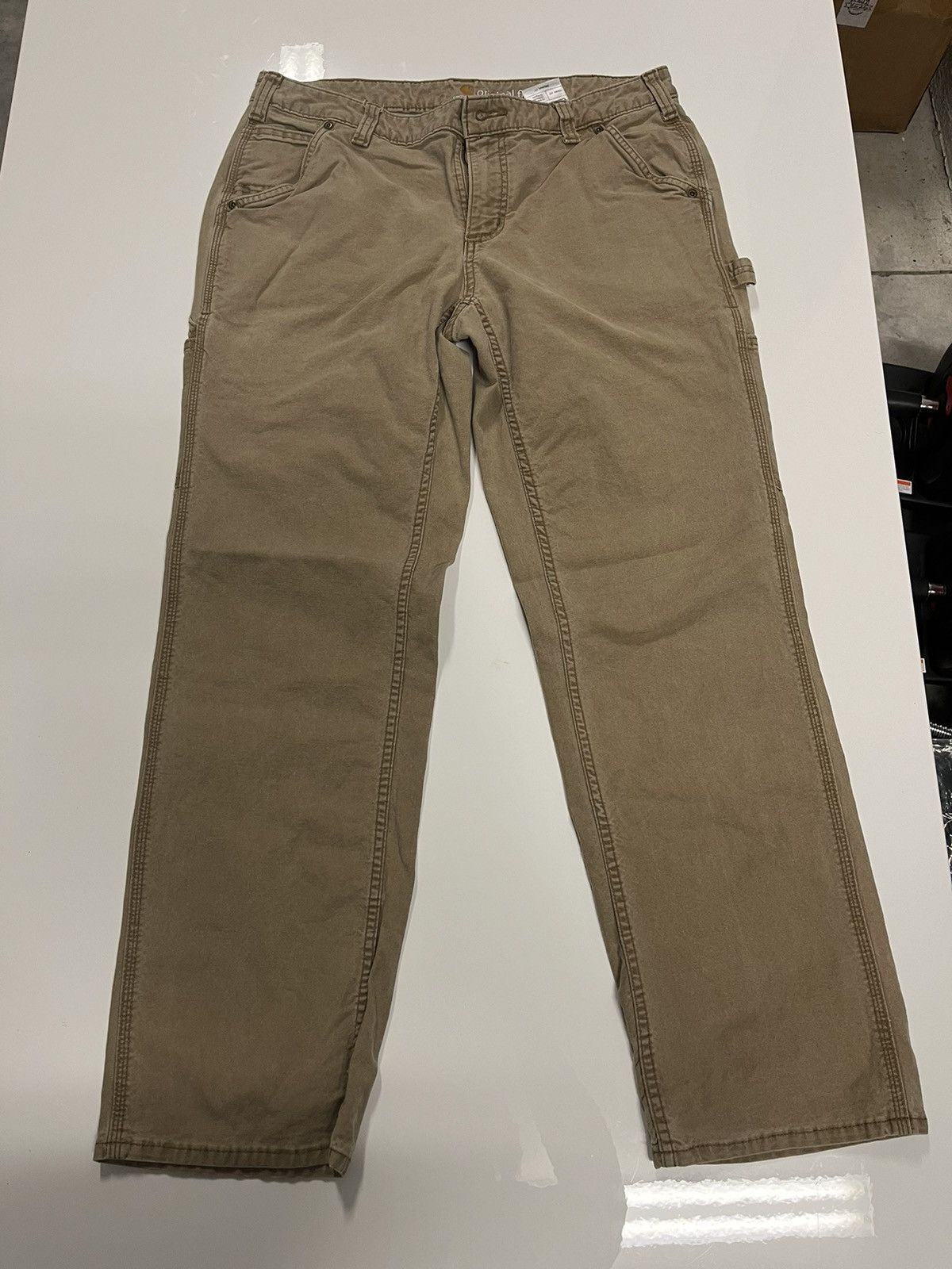 Carhartt × Vintage Vintage Carhartt Khakis Size US 33 - 2 Thumbnail