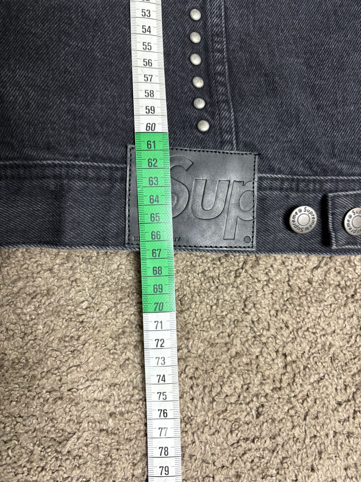 Supreme Supreme SS17 studded denim trucker jacket Size US XL / EU 56 / 4 - 13 Thumbnail