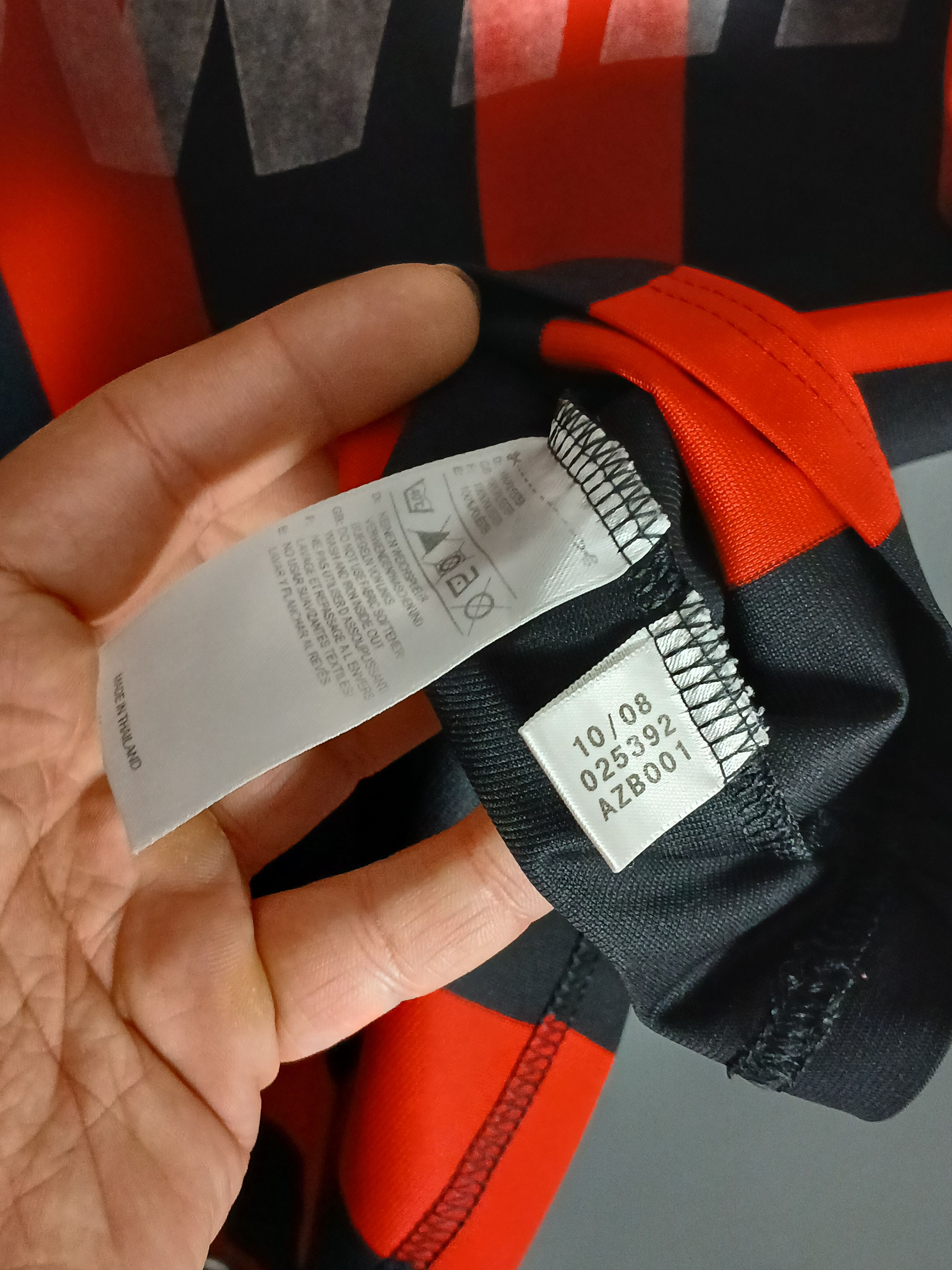 Other Milan 2008/2009 Home Football Jersey T-Shirt Size US M / EU 48-50 / 2 - 10 Thumbnail