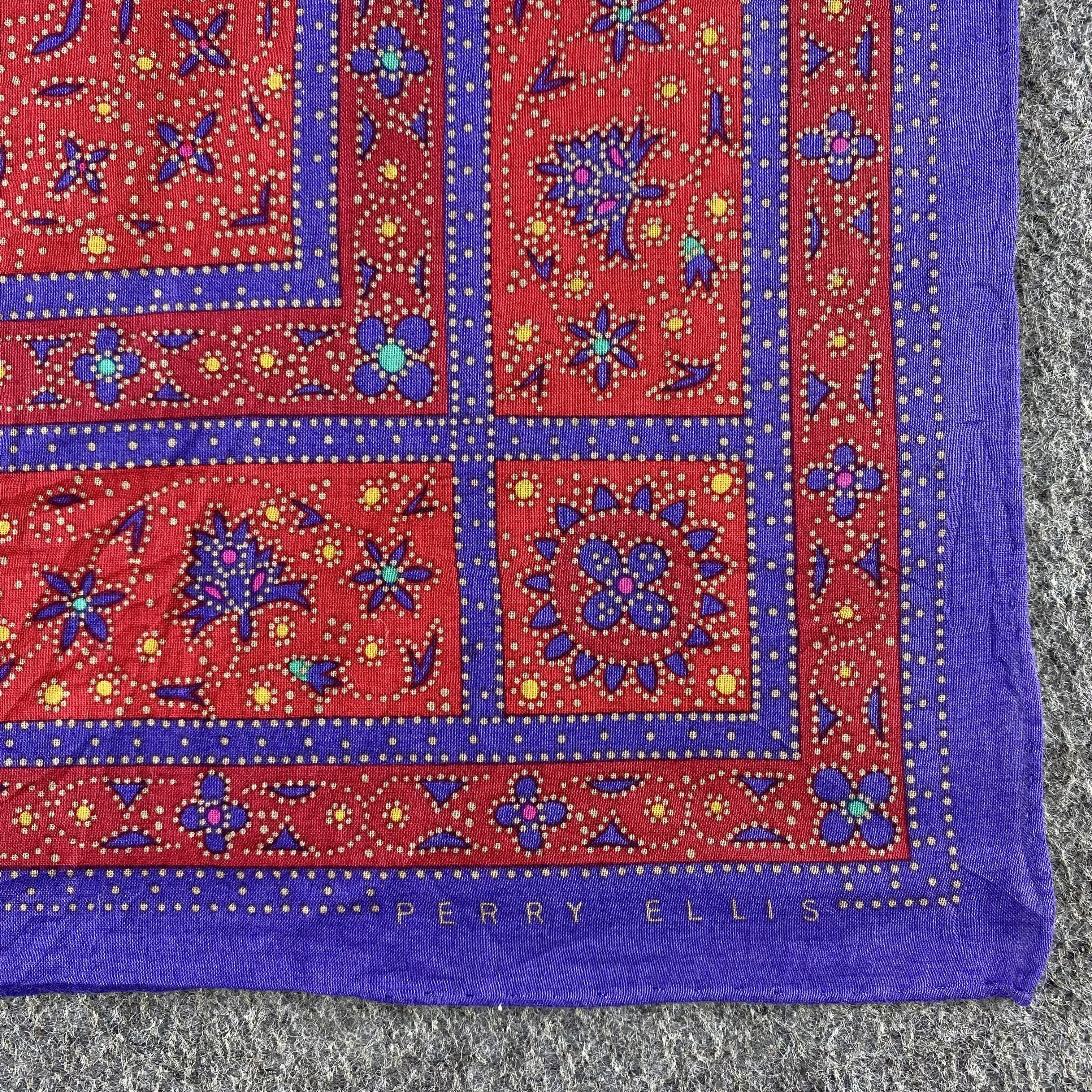 Perry Ellis Perry Ellis Handkerchief/Neckerchief/Bandana HC866 Size ONE SIZE - 3 Thumbnail
