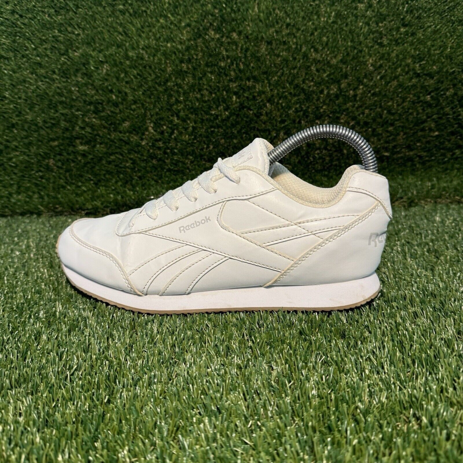 Reebok Size 6.5W/5 - Reebok Classic Harmon White Gum Leather Shoe Size US 6.5 / IT 36.5 - 1 Thumbnail