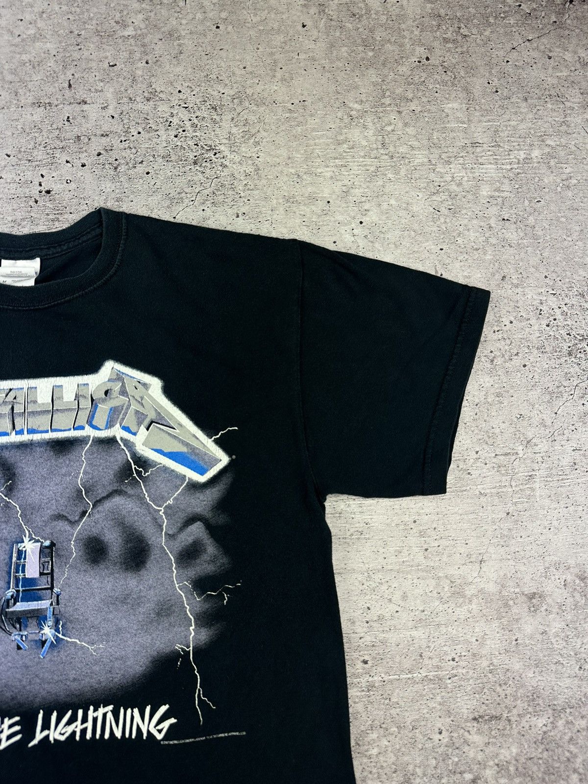 Band Tees 2007 Metallica Ride The Lightning Double Sided T Shirt Size US M / EU 48-50 / 2 - 3 Thumbnail