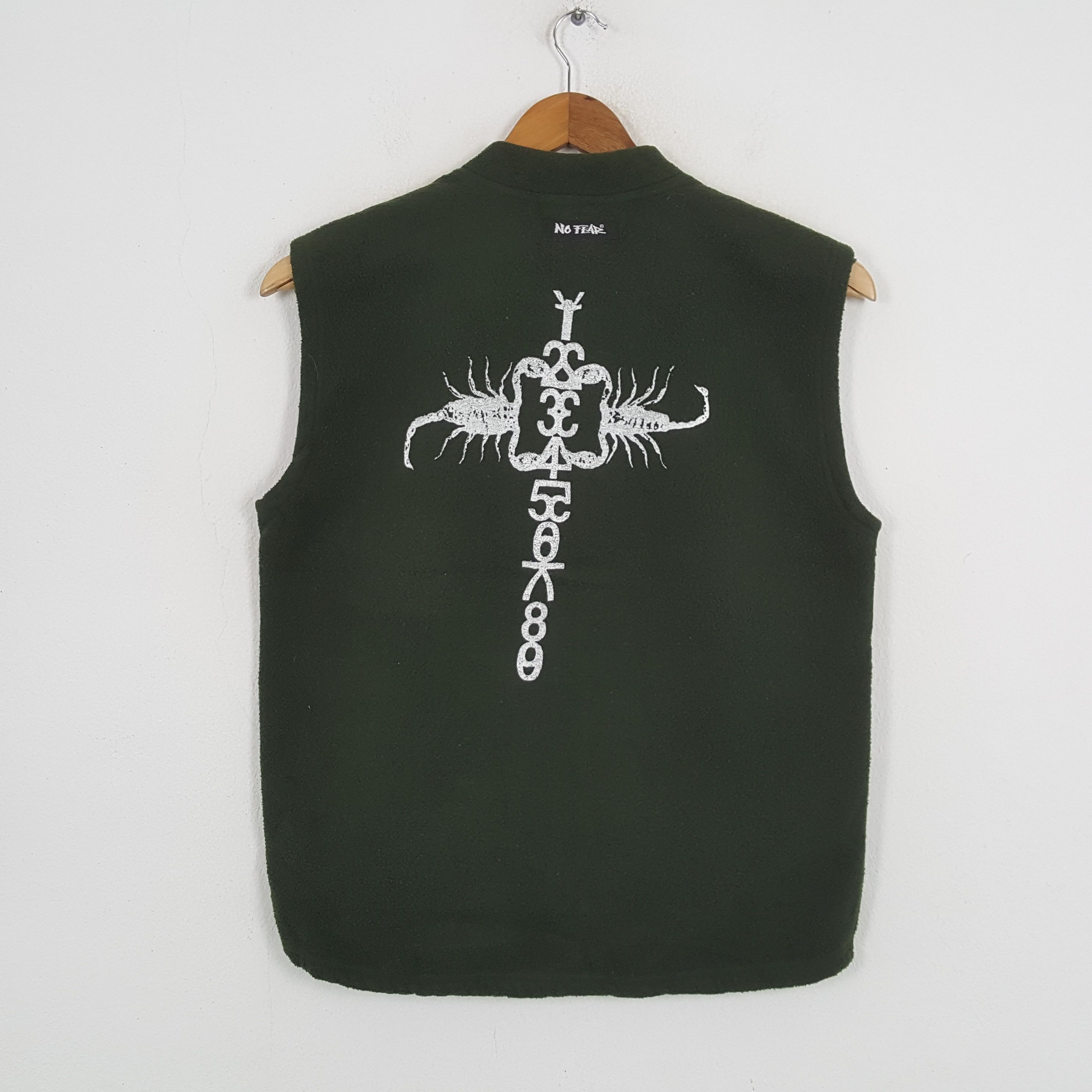 If Six Was Nine × No Fear × Vintage Vintage NO FEAR If Six Was Nine Style Skateboard Vest Size US L / EU 52-54 / 3 - 1 Thumbnail