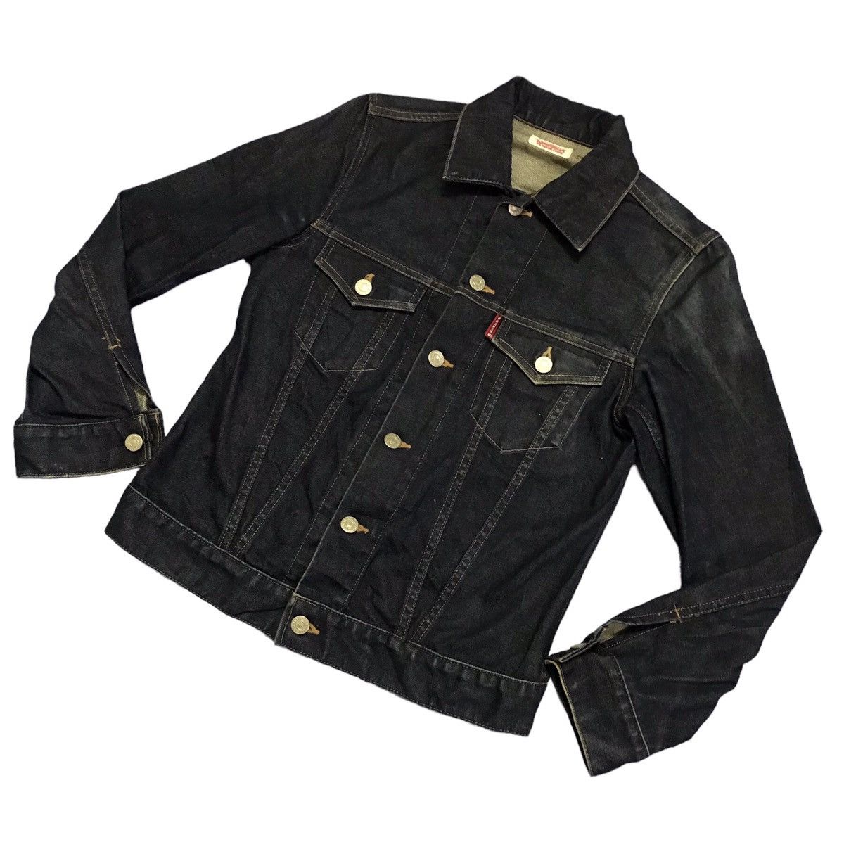 Blue Blue Japan Blue Blue x Iron Heart x HR Market Denim Jacket Size US S / EU 44-46 / 1 - 2 Thumbnail