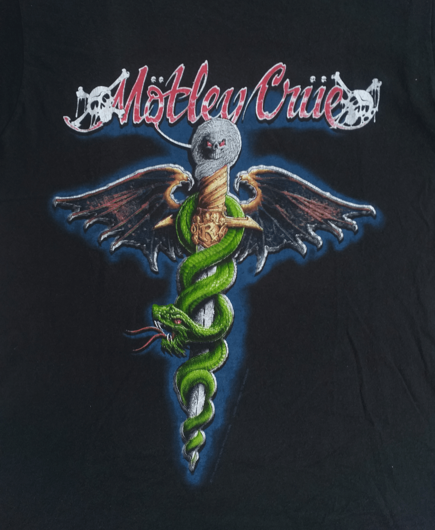 Band Tees × Fruit Of The Loom × Vintage 80s Motley Crue 'Fuck The Rest' T-Shirt Size US L / EU 52-54 / 3 - 4 Thumbnail