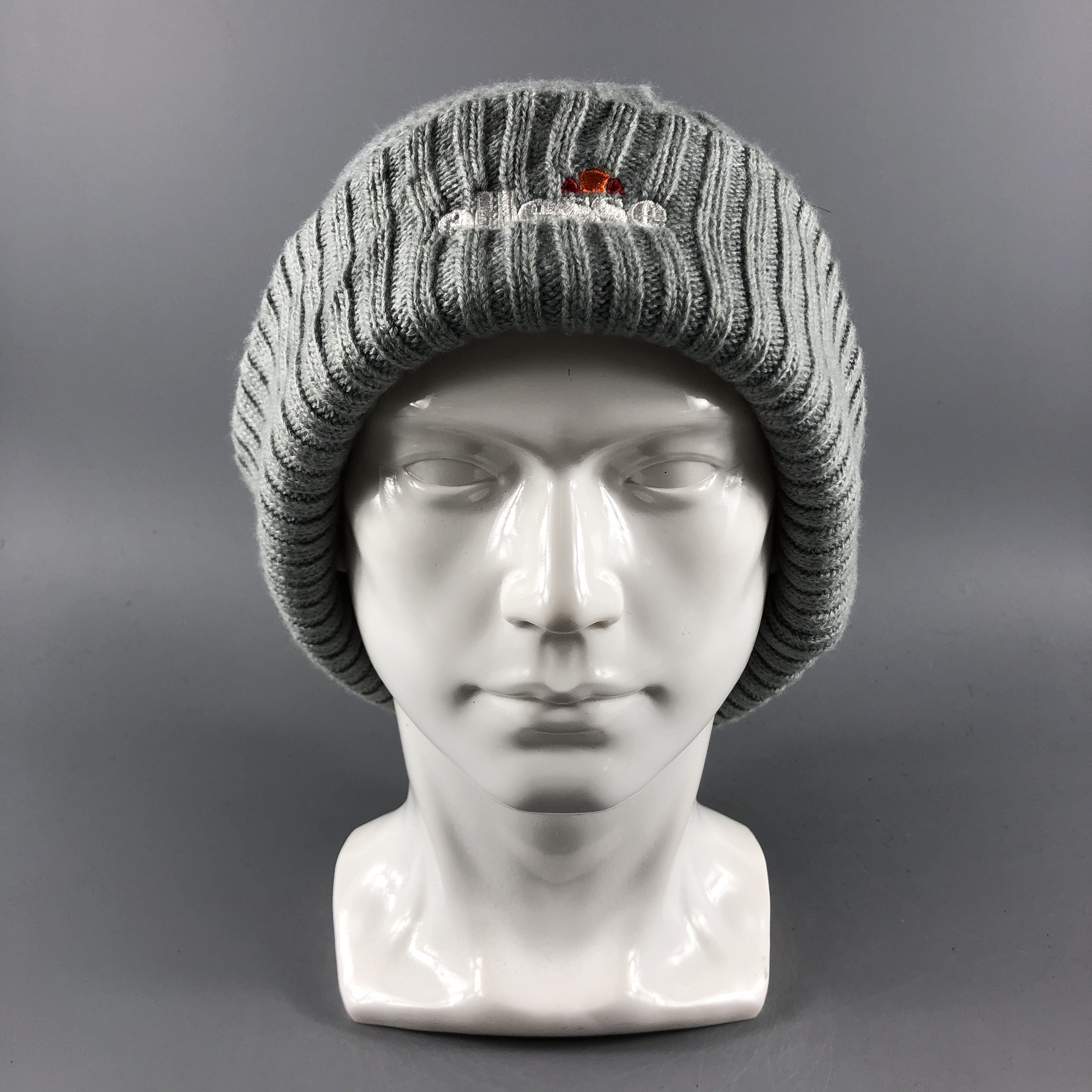 image of Ellesse Hats Crochet Beanie Knit Snow Hat Snow Cap B487, Men's