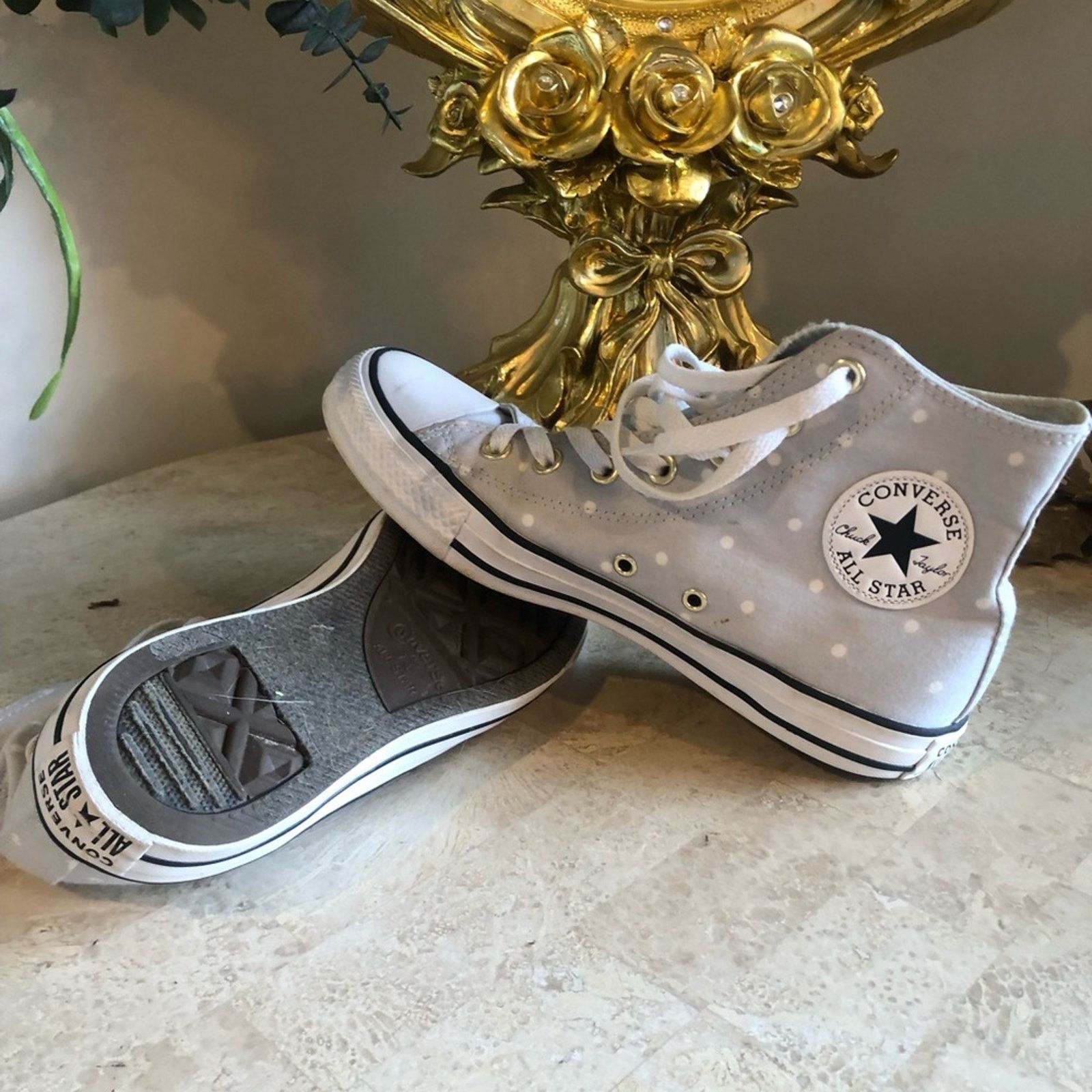Converse Converse polka dot hi top Sz:8 Size US 8 / IT 38 - 8 Thumbnail