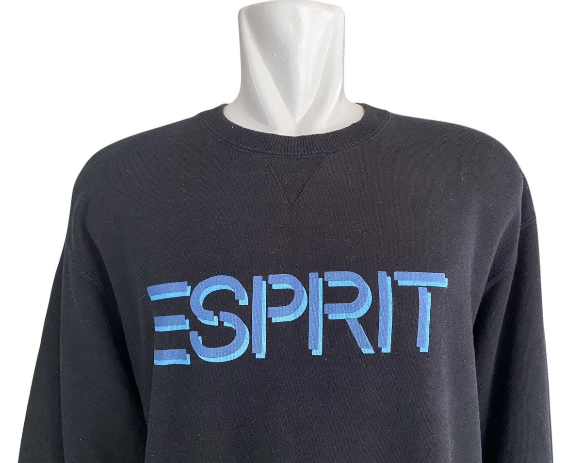 Designer Rare ESPRIT Sweatshirt Black Size US M / EU 48-50 / 2 - 4 Thumbnail