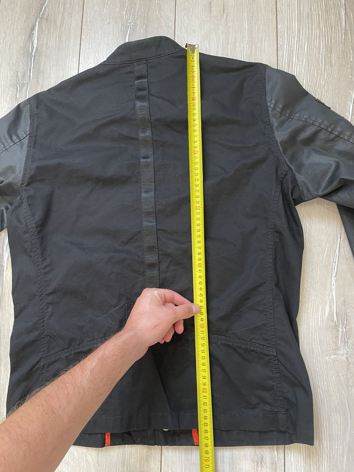 Diesel Rare Vintage Diesel Nylon Moto Biker Jacket Y2K Racing Size US L / EU 52-54 / 3 - 15 Thumbnail