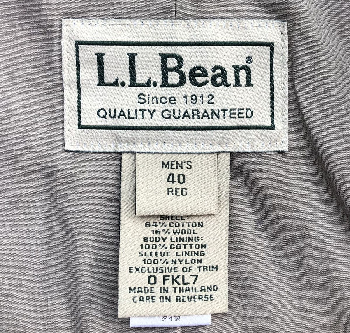 L.L. Bean L.L.Bean Corduroy Elbow Patch Plain Lined Coat Jacket Size US M / EU 48-50 / 2 - 21 Thumbnail