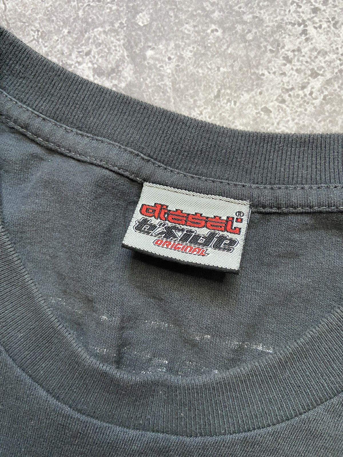 Diesel Vintage Tee Shirt Diesel Dragon Big Logo Avant Garde Y2K Size US XL / EU 56 / 4 - 4 Thumbnail