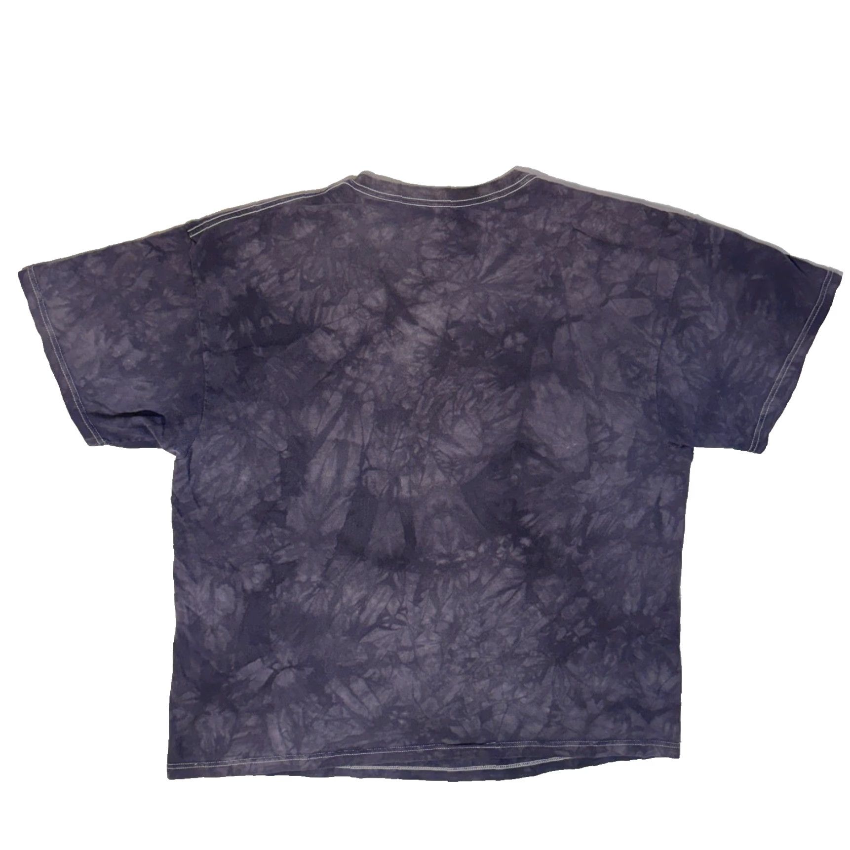 The Mountain The Mountain 3D Tees Y2K Bald Eagle AOP Tie-Dye T-Shirt 2XL Men Purple Logo Short Sleeve Crew Neck Vintage: No Size US XXL / EU 58 / 5 - 8 Thumbnail