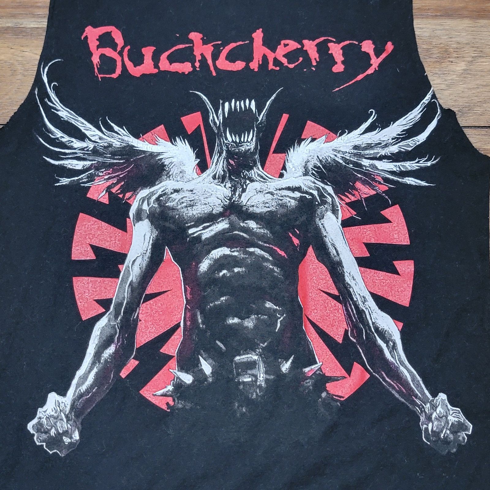 Other Buckcherry Black Cut Tank Top "Tour 21/22" - Size Small Size US S / EU 44-46 / 1 - 2 Thumbnail
