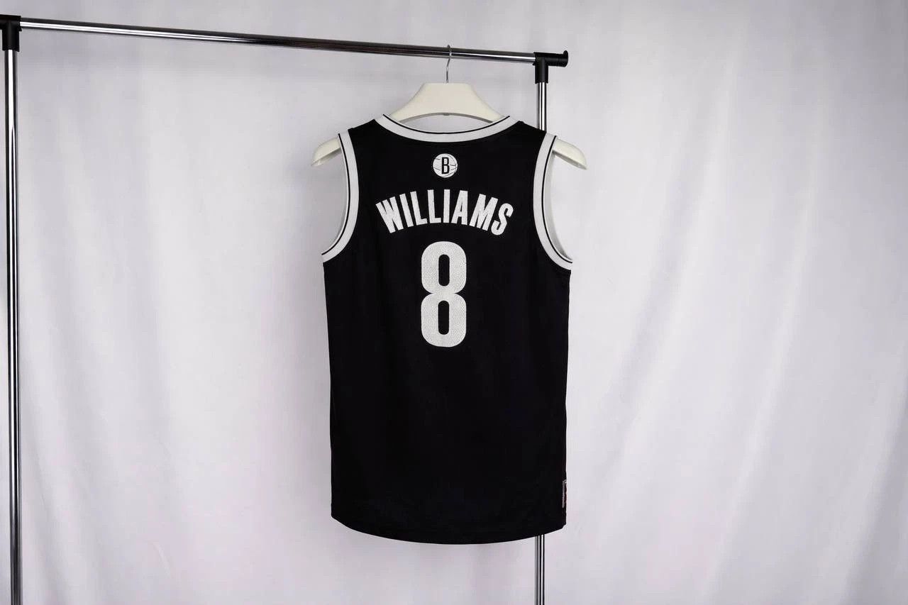 Adidas Brooklyn NETS NBA Williams #8 Jersey Adidas Black Vest Size US S / EU 44-46 / 1 - 2 Thumbnail
