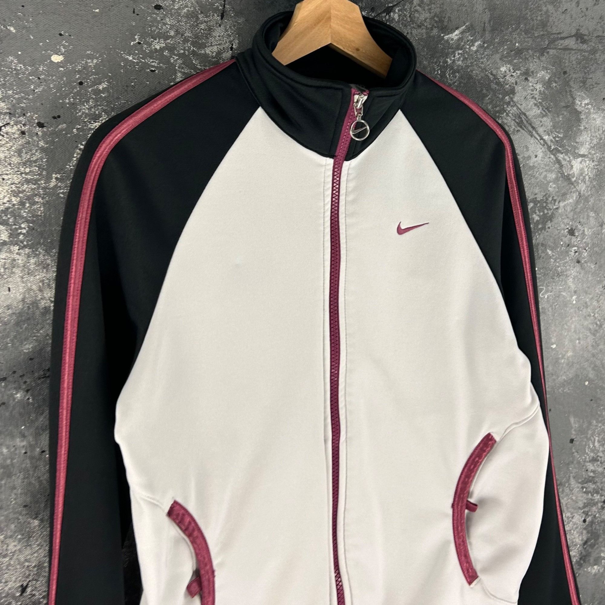 Nike × Vintage Vintage Y2K Nike track jacket Size US M / EU 48-50 / 2 - 2 Thumbnail