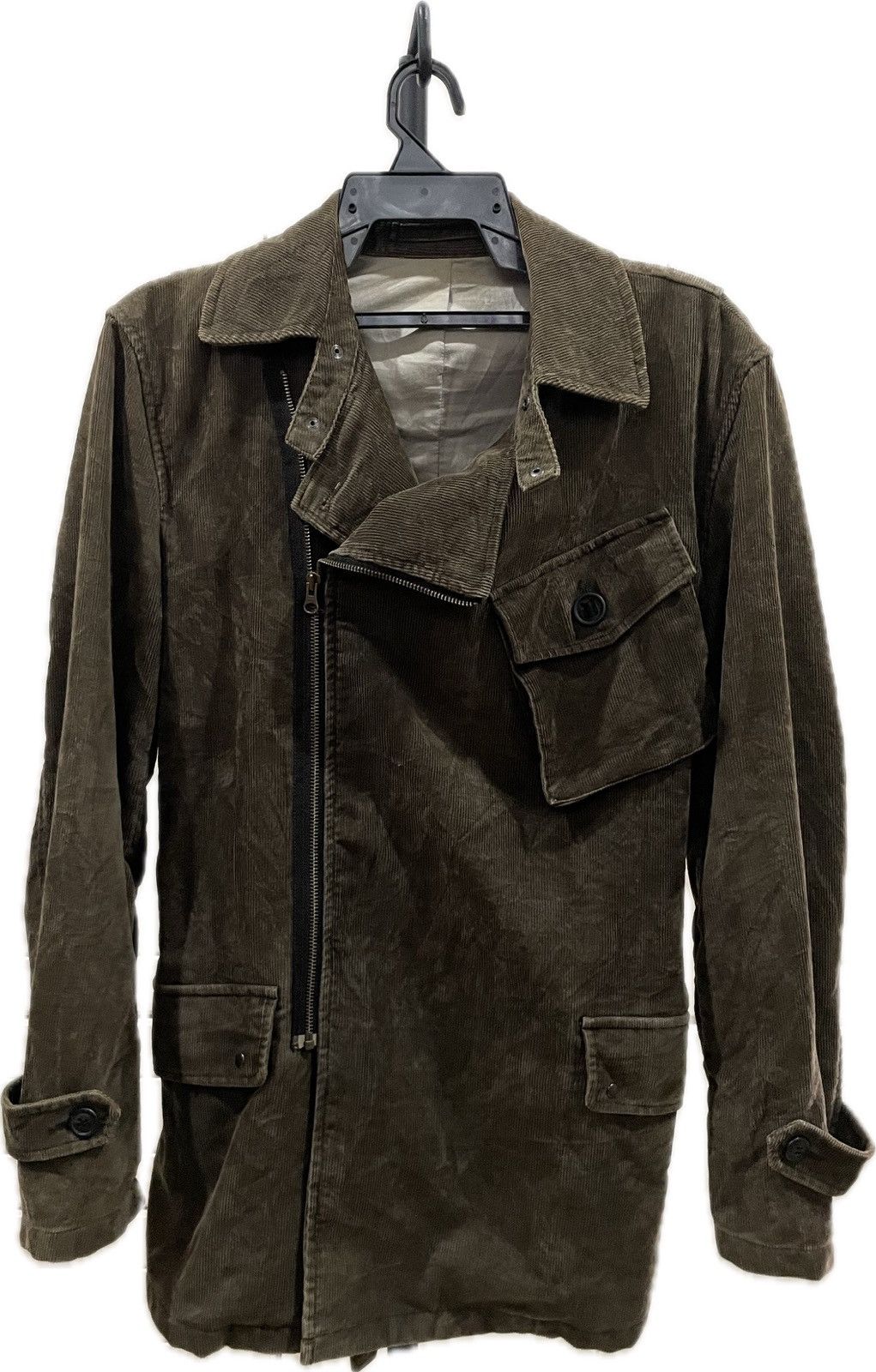 PPFM PPFM Corduroy Jacket Double Collar with Multiple Pockets Size US M / EU 48-50 / 2 - 1 Thumbnail