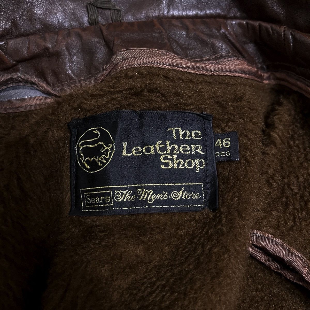 Sears Sears The Leather Shop Vintage Brown Leather Coat Size 46 Size US XL / EU 56 / 4 - 3 Thumbnail