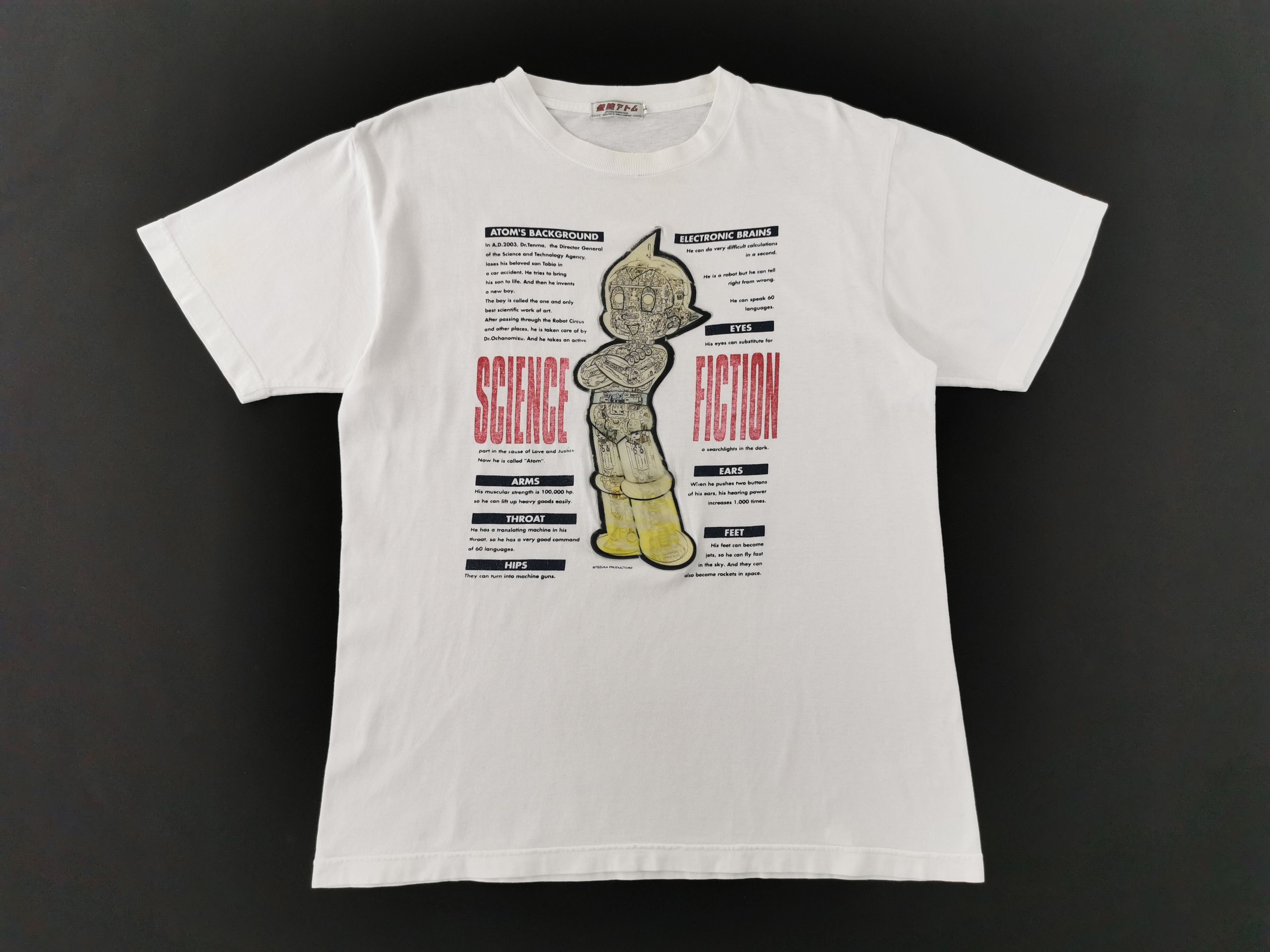 Vintage Distressed Vintage Astro Boy Science 3D Hologram Tee Size US L / EU 52-54 / 3 - 3 Thumbnail