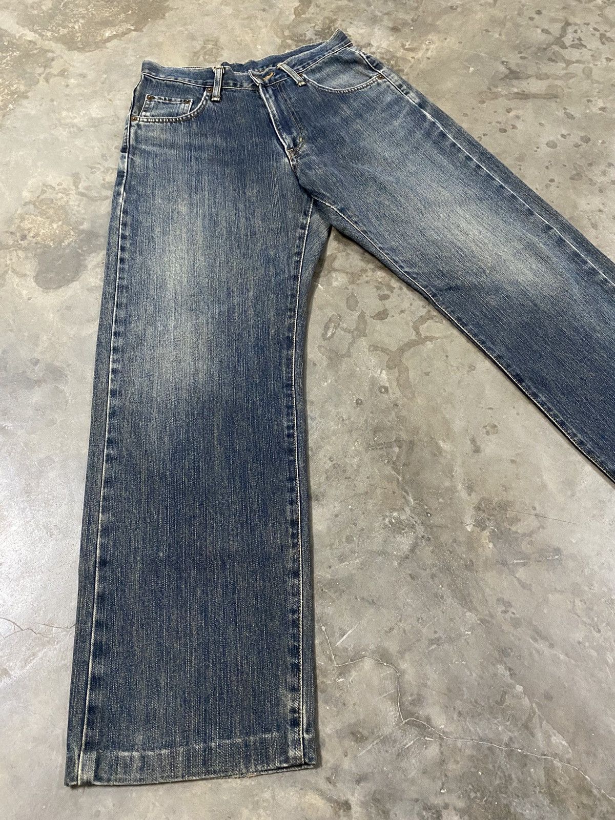Edwin × Hysteric Glamour × Tornado Mart Made in Japan Vintage Edwin 405 Rusty Jeans @263 Size US 29 - 1 Thumbnail