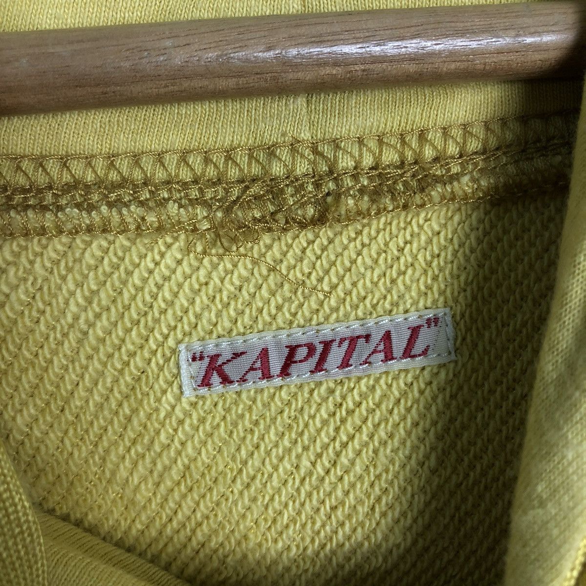 Kapital 🔥KAPITAL JUMBO HOODIE PULL OVER SPELL OUT BIG LOGO Size US S / EU 44-46 / 1 - 15 Thumbnail