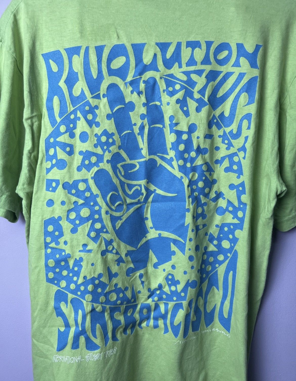 Stussy 🔥Rare Vintage Stussy Revolution Peace Tees Size US M / EU 48-50 / 2 - 14 Thumbnail