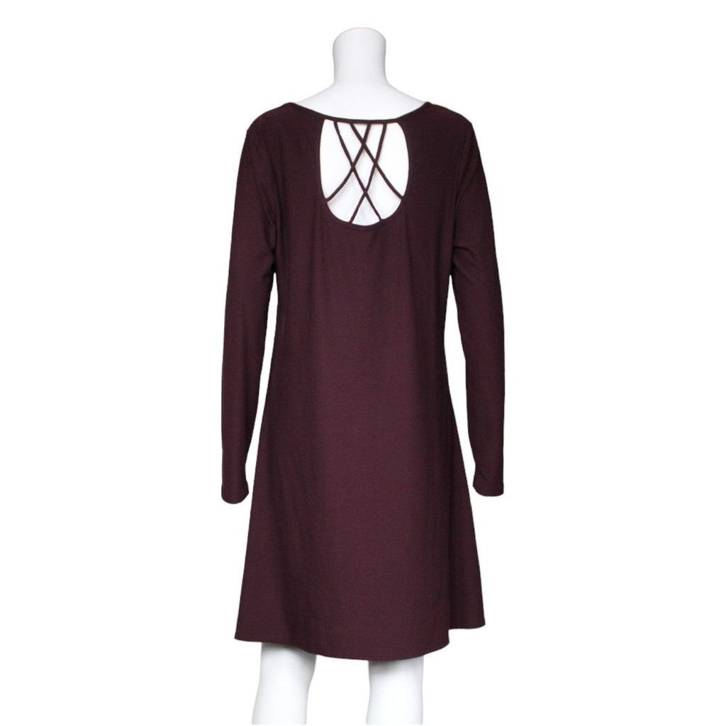 Other Mudd Long Sleeve Knee Length Dress Women Size XL Size XL / US 12-14 / IT 48-50 - 3 Thumbnail