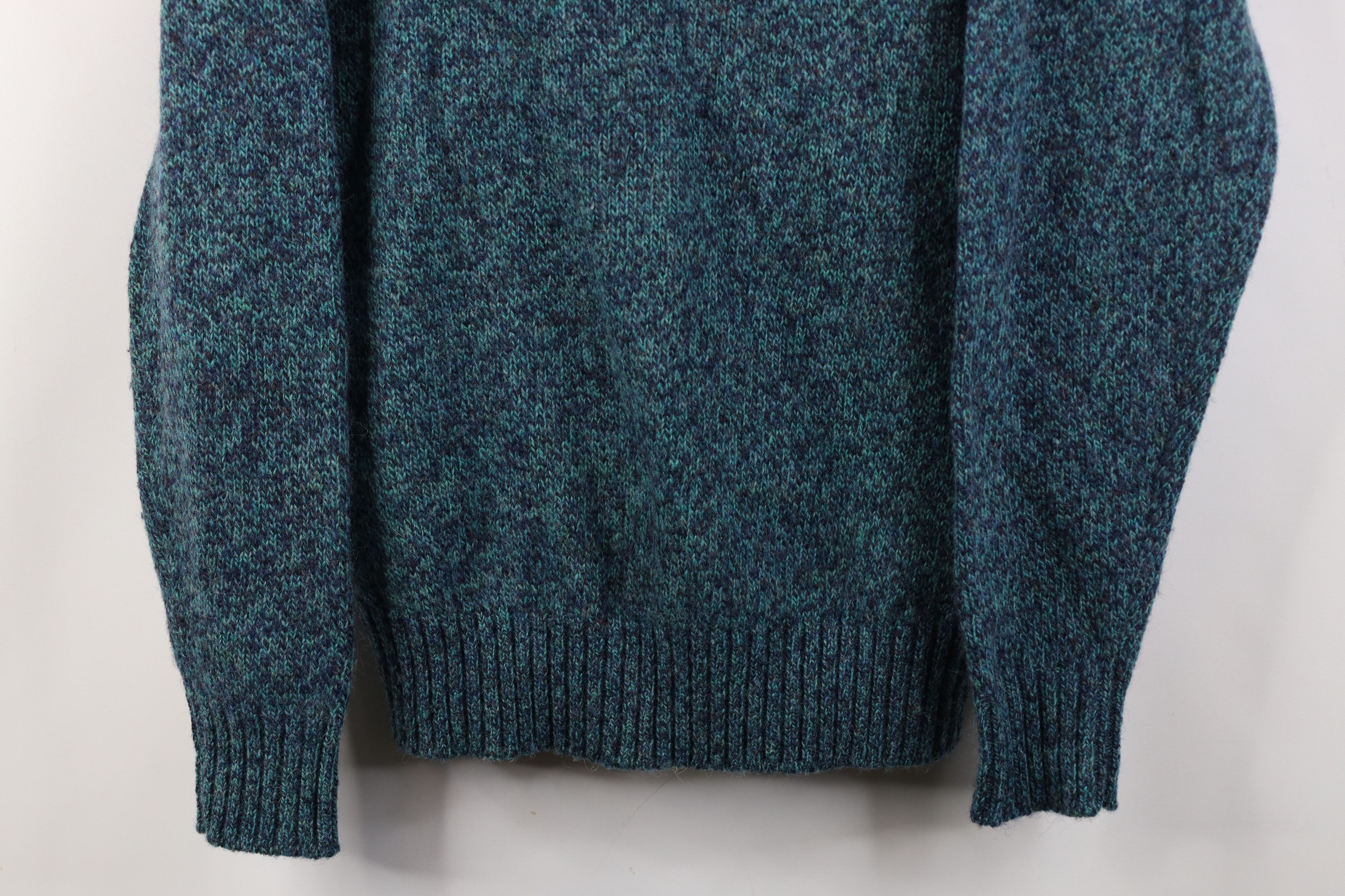 Vintage Vintage 70s Streetwear Fleck Wool Knit Crewneck Sweater Size L / US 10 / IT 46 - 3 Thumbnail