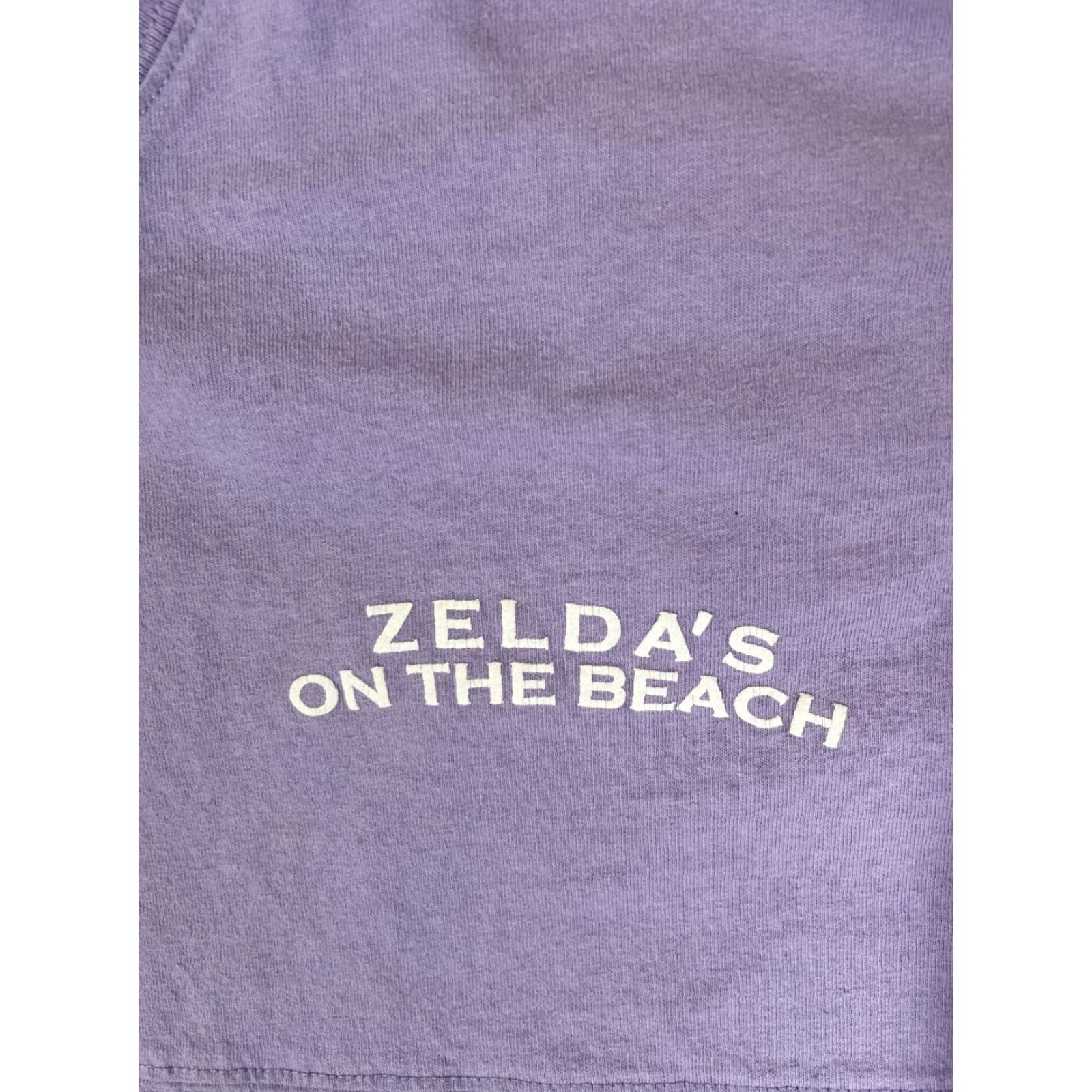 Vintage VINTAGE Zelda's On The Beach T-Shirt Adult L Capitola California Purple Cotton Crew Neck Long Sleeve West Trend Unisex Adults 1990s T-Shirt Size US L / EU 52-54 / 3 - 3 Thumbnail