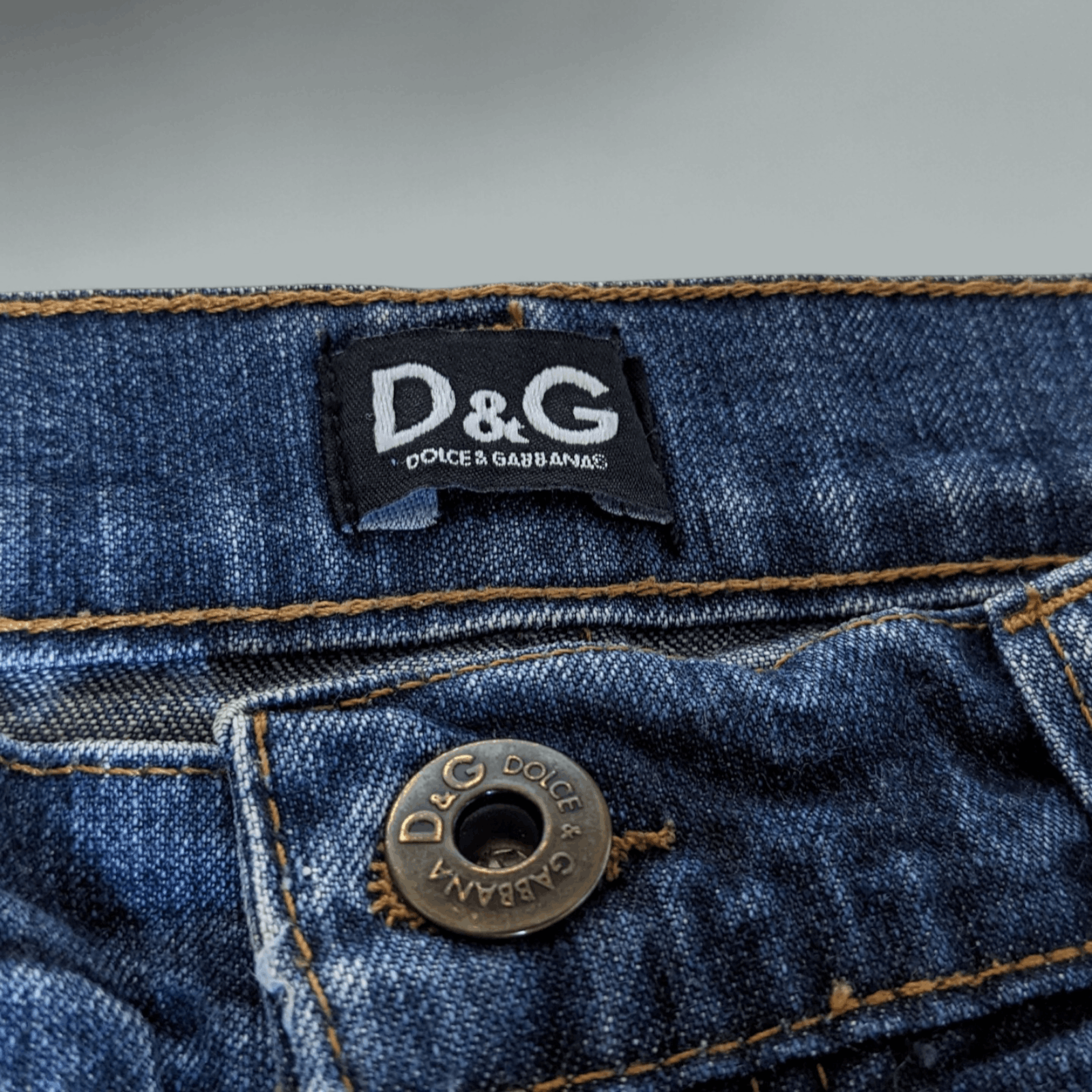 Dolce & Gabbana Vintage D&G Dolce & Gabbana Bootcut Flare Jeans 30/44 Y2K Size 30" / US 8 / IT 44 - 4 Thumbnail