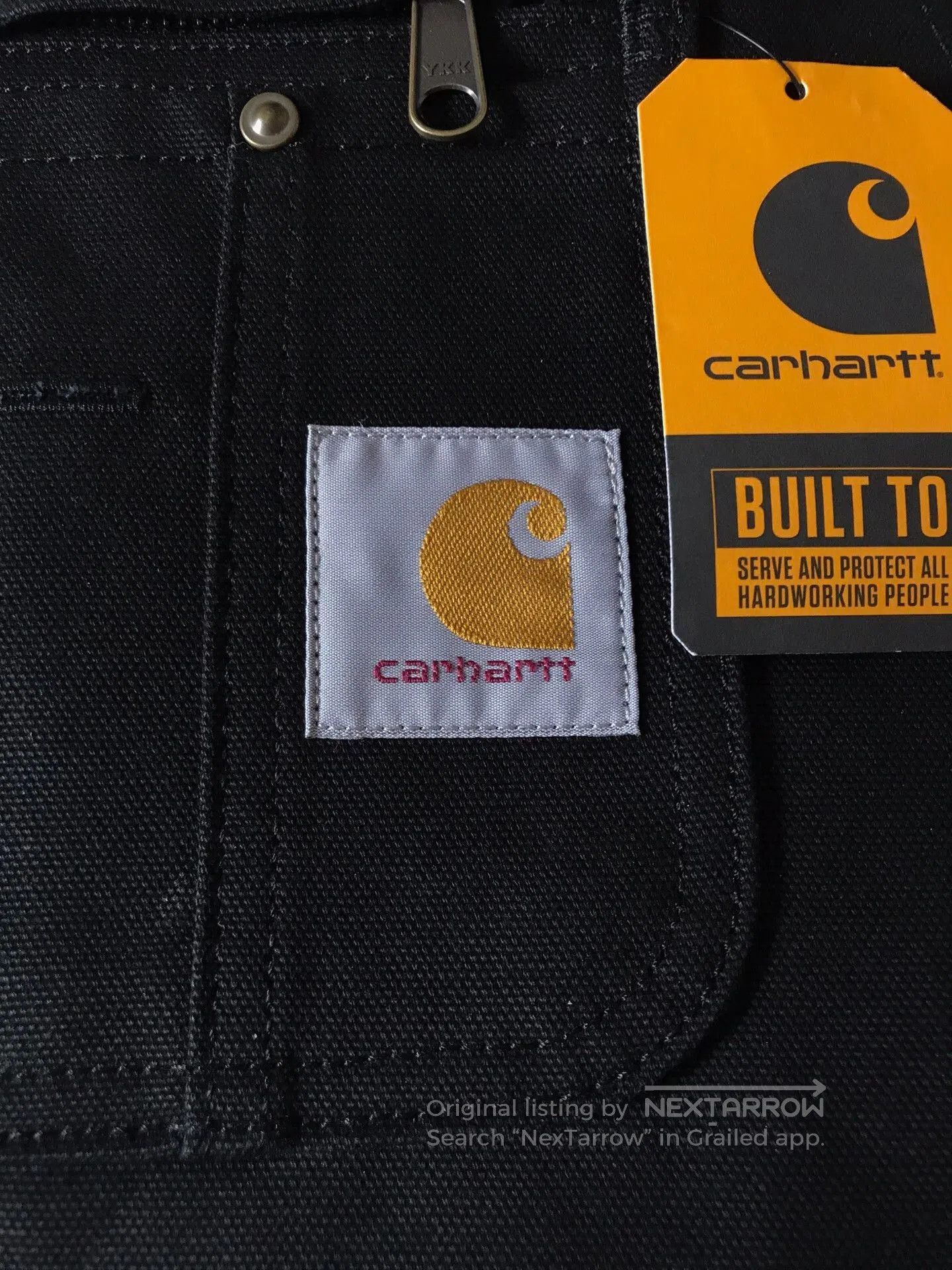 Carhartt Carhartt 106667 Canvas Apron. Size ONE SIZE - 5 Thumbnail