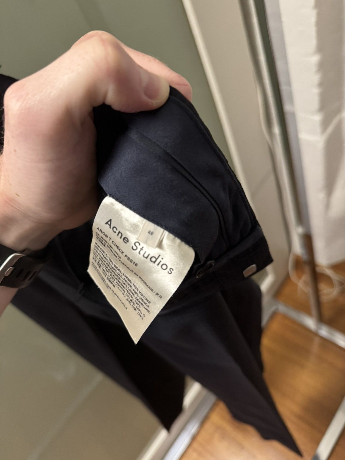 Acne Studios Acne Studios Aron T Check PSS16 Size US 32 / EU 48 - 7 Thumbnail