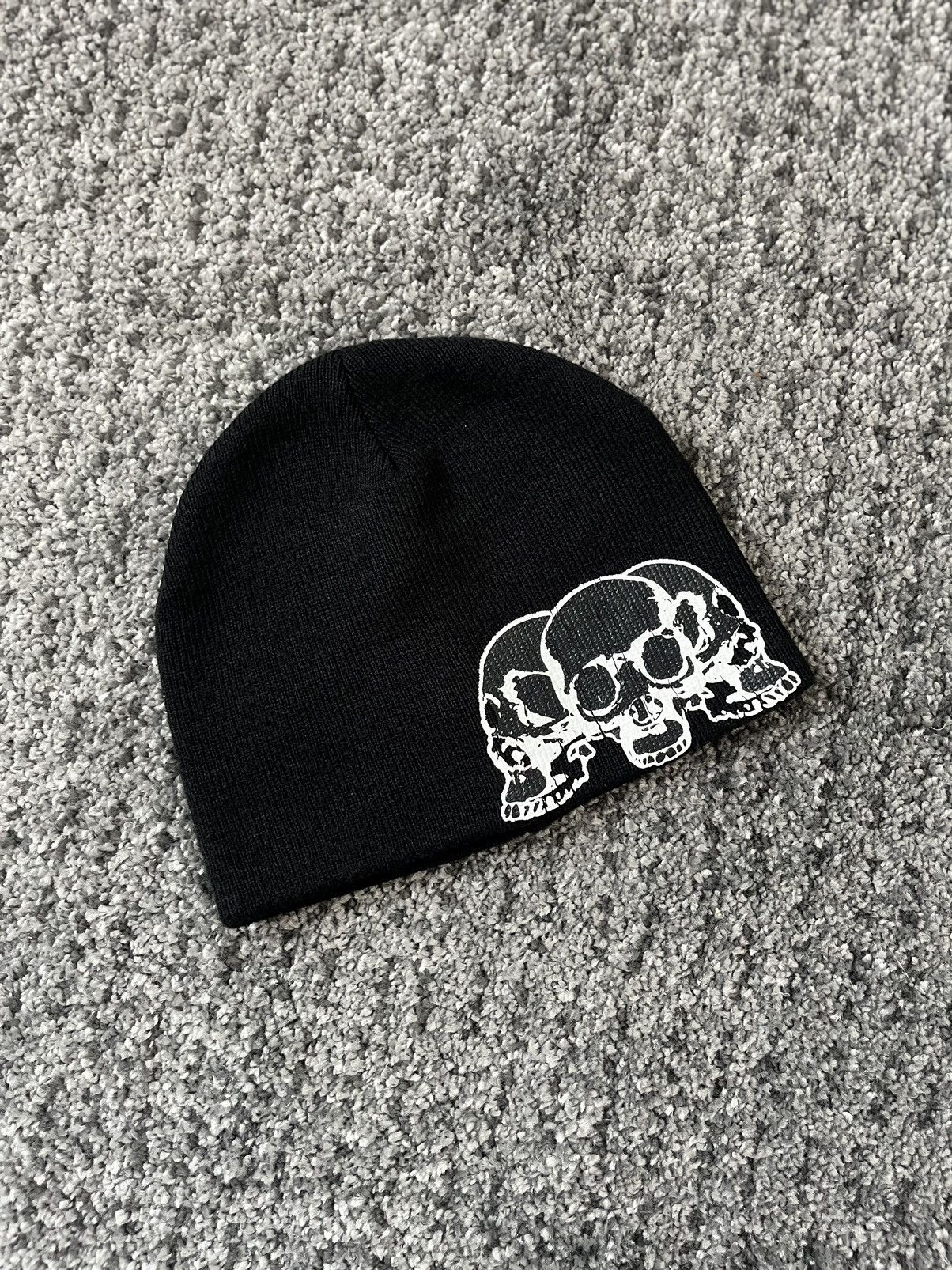 Japanese Brand × Vintage Vintage Y2K Skulls Punk Style Hat Size ONE SIZE - 1 Thumbnail