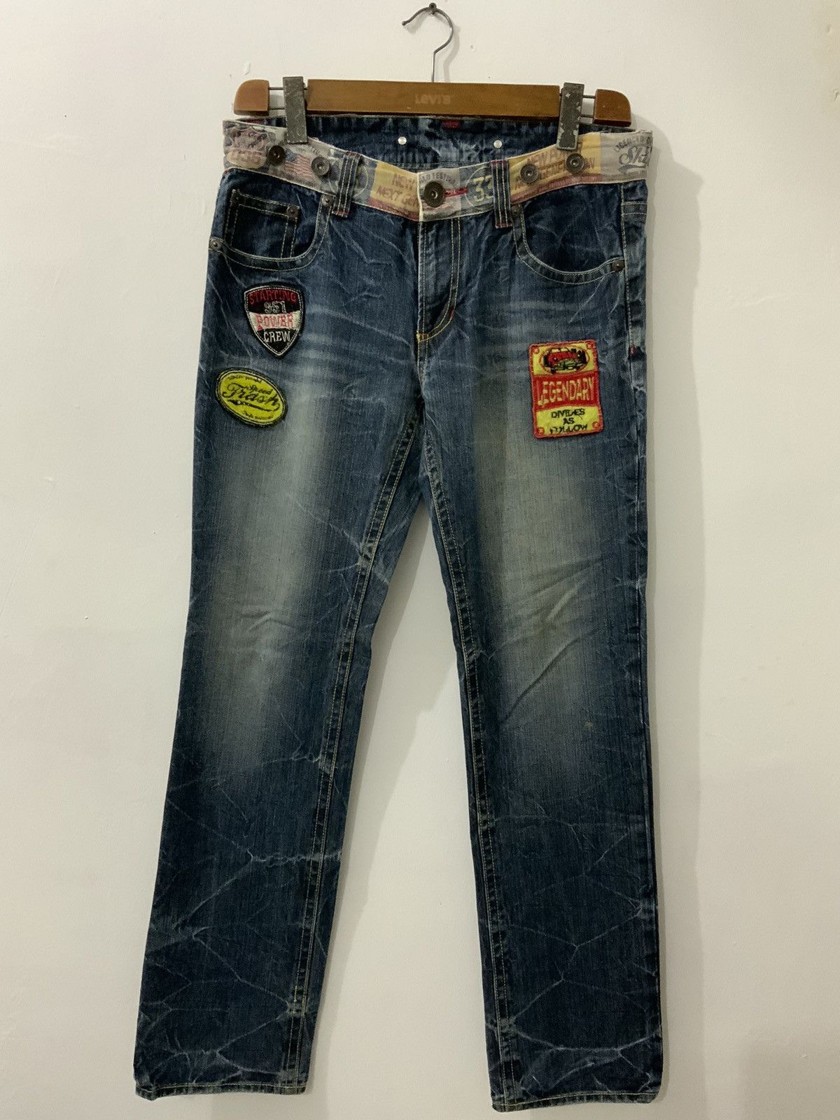 Unsound Rags Luxurious Original Jeans Patches Size US 34 / EU 50 - 1 Thumbnail