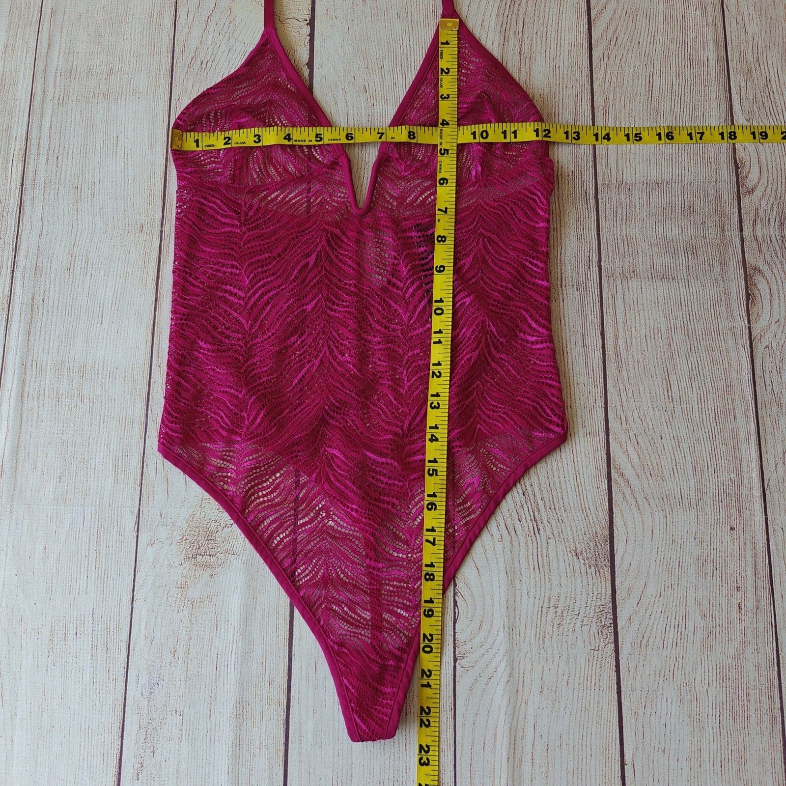 Victoria's Secret Victoria's Secret Lace Thong One Piece Zebra Teddy sz M Size M / US 6-8 / IT 42-44 - 7 Thumbnail