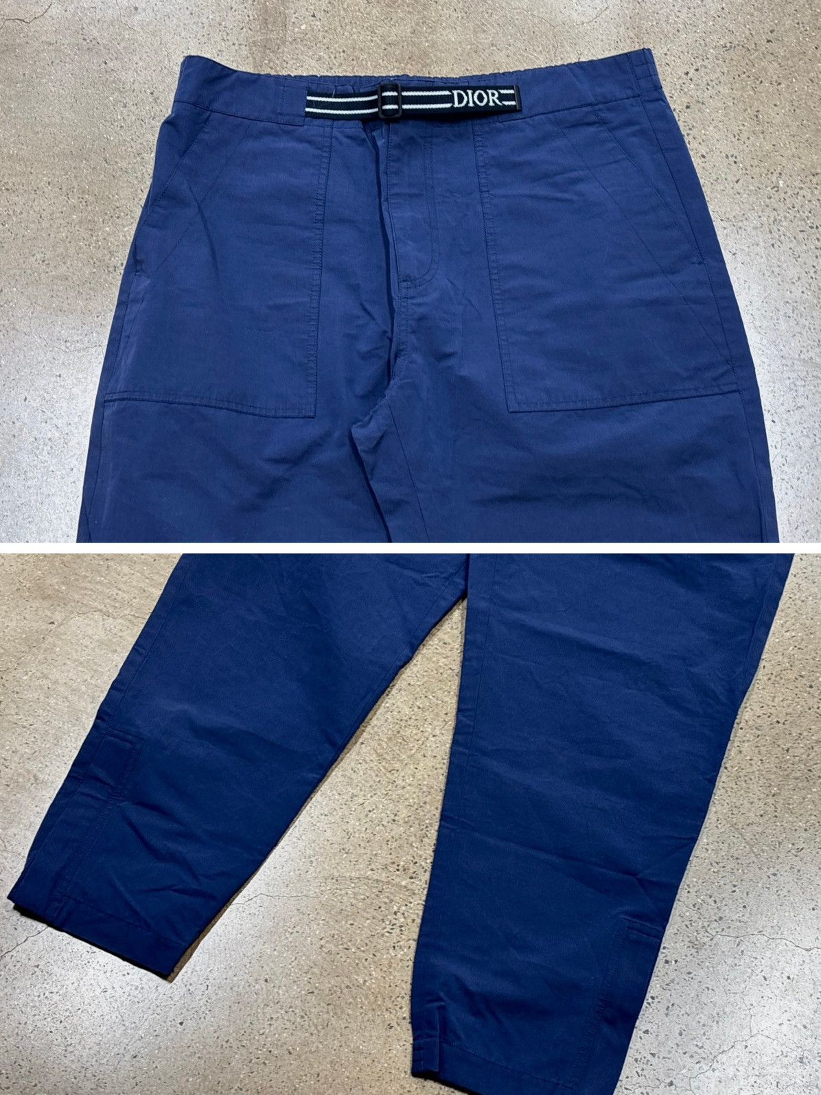 Dior Dior Nylon Blend Pants Logo Belt Size US 36 / EU 52 - 3 Thumbnail