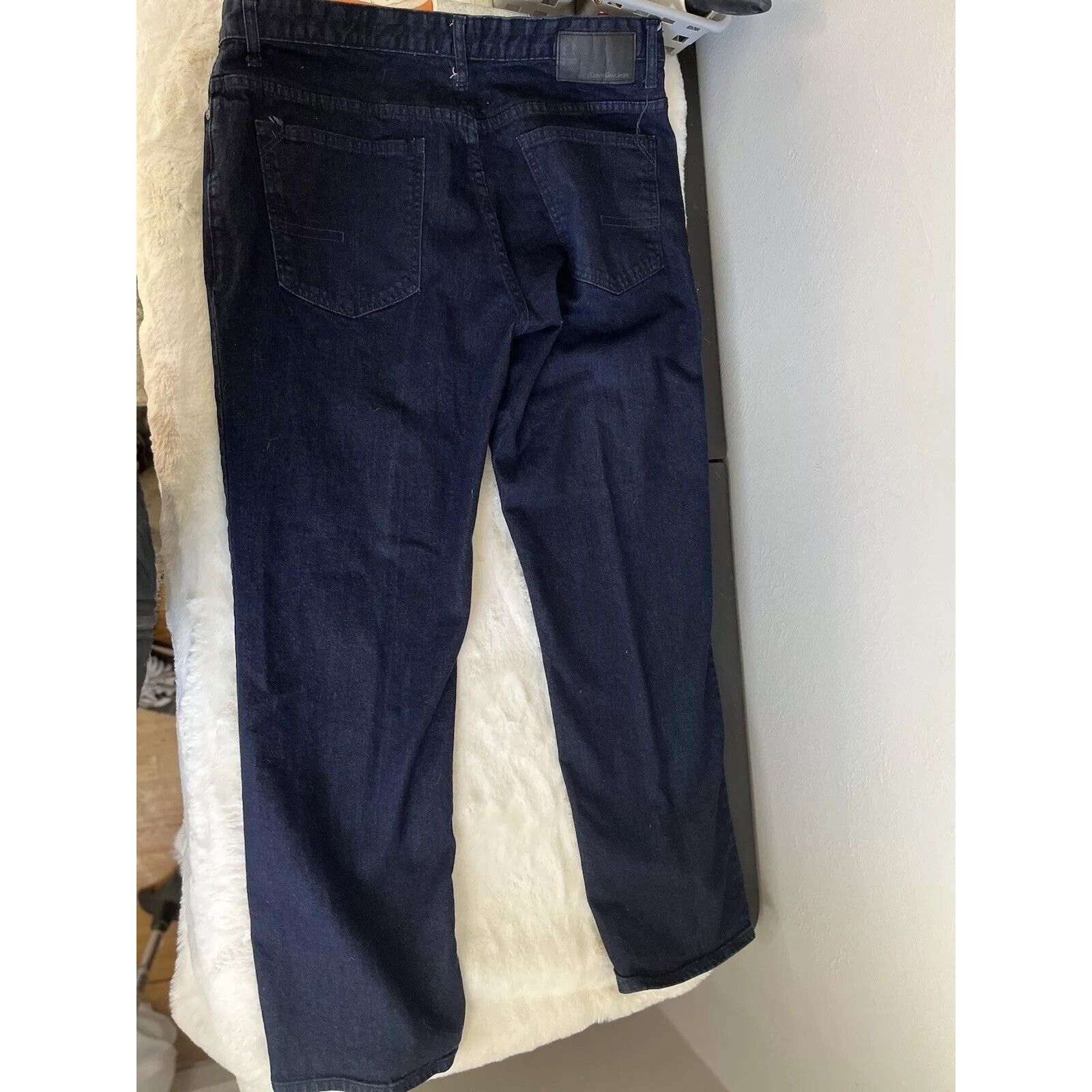 Calvin Klein Calvin Klein Straight Jeans womens size w36x32 Cotton Blend Size 36" / US 14 / IT 50 - 2 Thumbnail