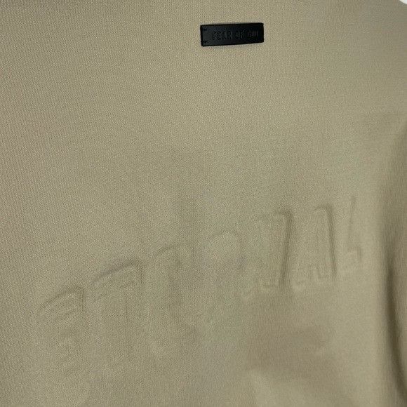 Fear of God Fear Of God Eternal Viscose Tricot Track Jacket Beige Men’s Size US S / EU 44-46 / 1 - 8 Thumbnail