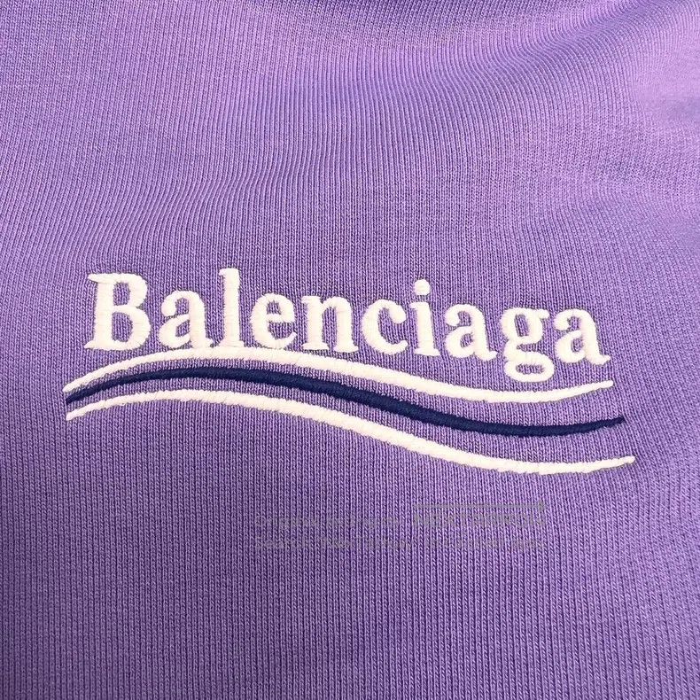 Other Balenciaga Wave Coke Lilac Purple Embroidery Washed Hoodie Size M / US 6-8 / IT 42-44 - 4 Thumbnail