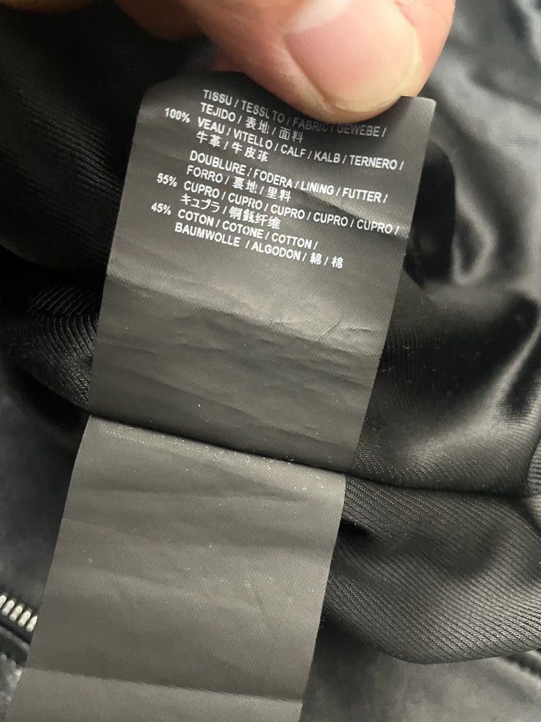 Saint Laurent Paris Saint Laurent Black Leather Motorcycle Jacket-2506 Size US L / EU 52-54 / 3 - 5 Thumbnail