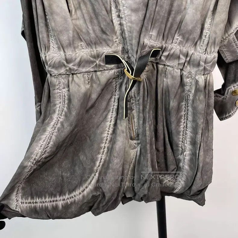 Louis Vuitton Louis Vuitton Mulberry Silk Gold Button Jacket Size XS / US 0-2 / IT 36-38 - 4 Thumbnail