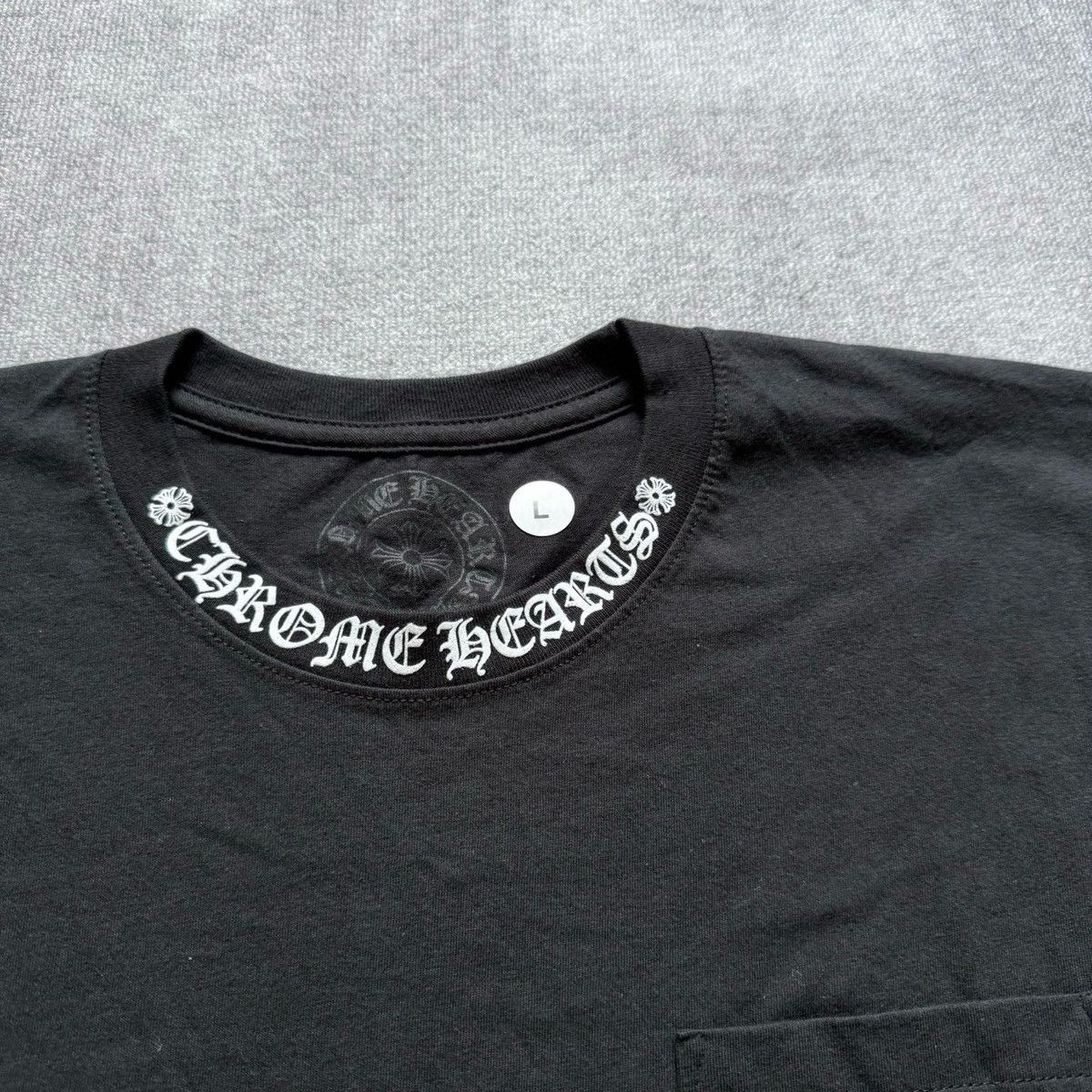 Chrome Hearts Chrome Hearts Neck Logo Long Sleeve Shirt Size US L / EU 52-54 / 3 - 2 Thumbnail