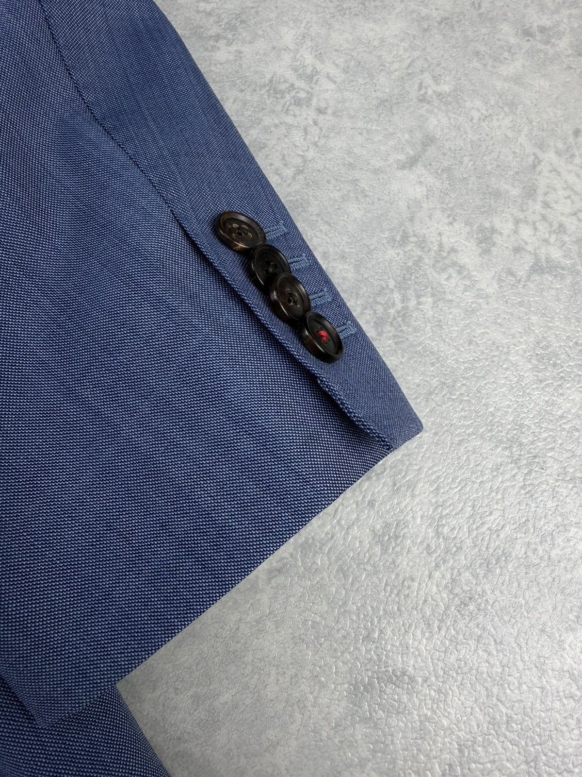 Suitsupply Suitsupply Sienna Blue Wool Blazer Jacket Men’s Size 38R - 16 Thumbnail
