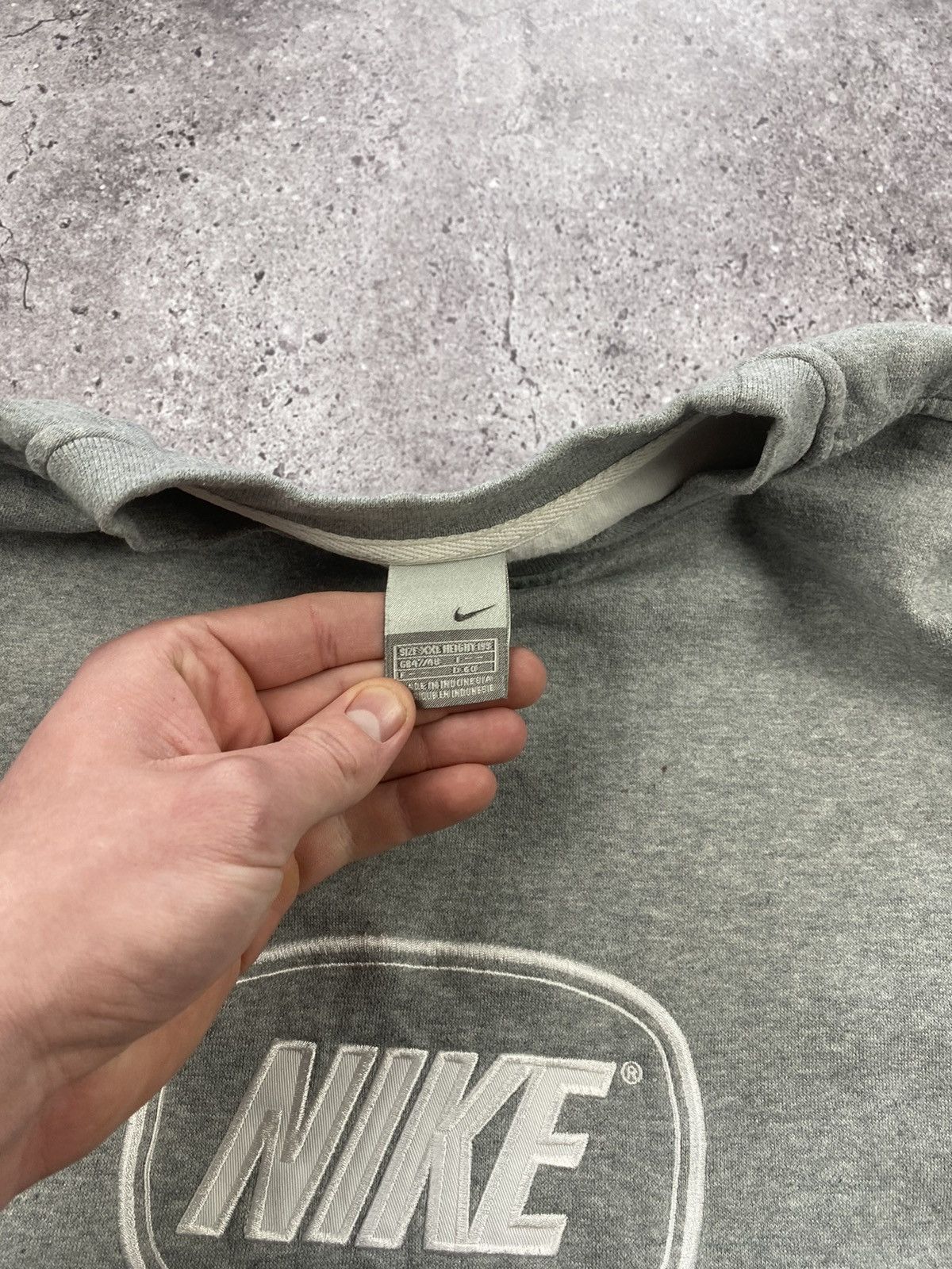 Nike × Vintage Vintage Nike Crewneck Big Centre Logo Sweatshirt Premier USA Size US XL / EU 56 / 4 - 4 Thumbnail