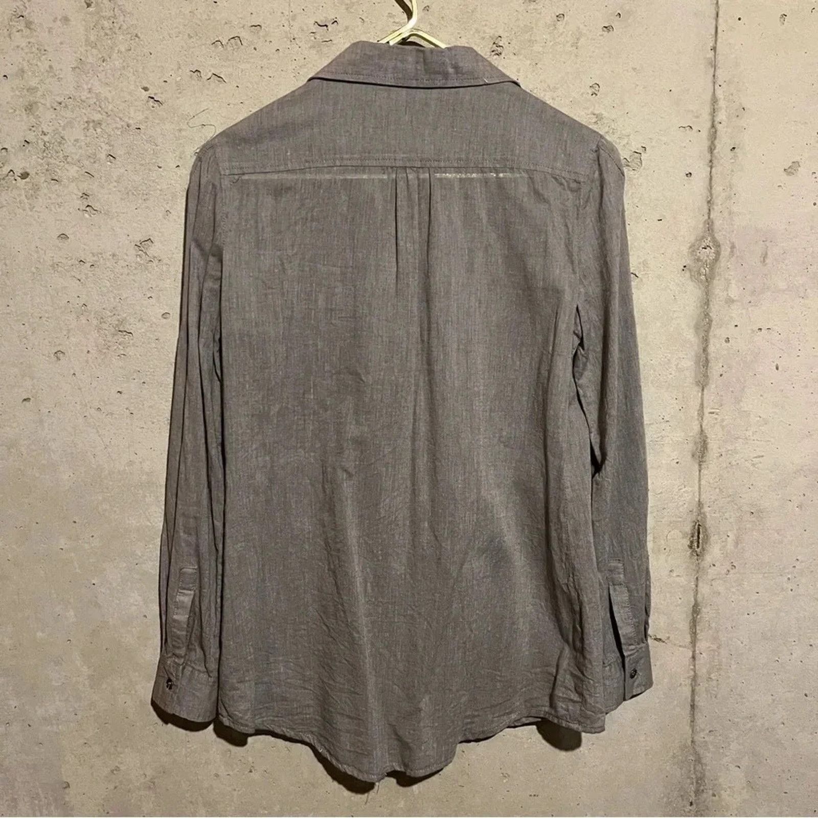 Other Ya Los Angeles Button Down Shirt Roll Tab Blouse Sz S Womens Size S / US 4 / IT 40 - 6 Thumbnail