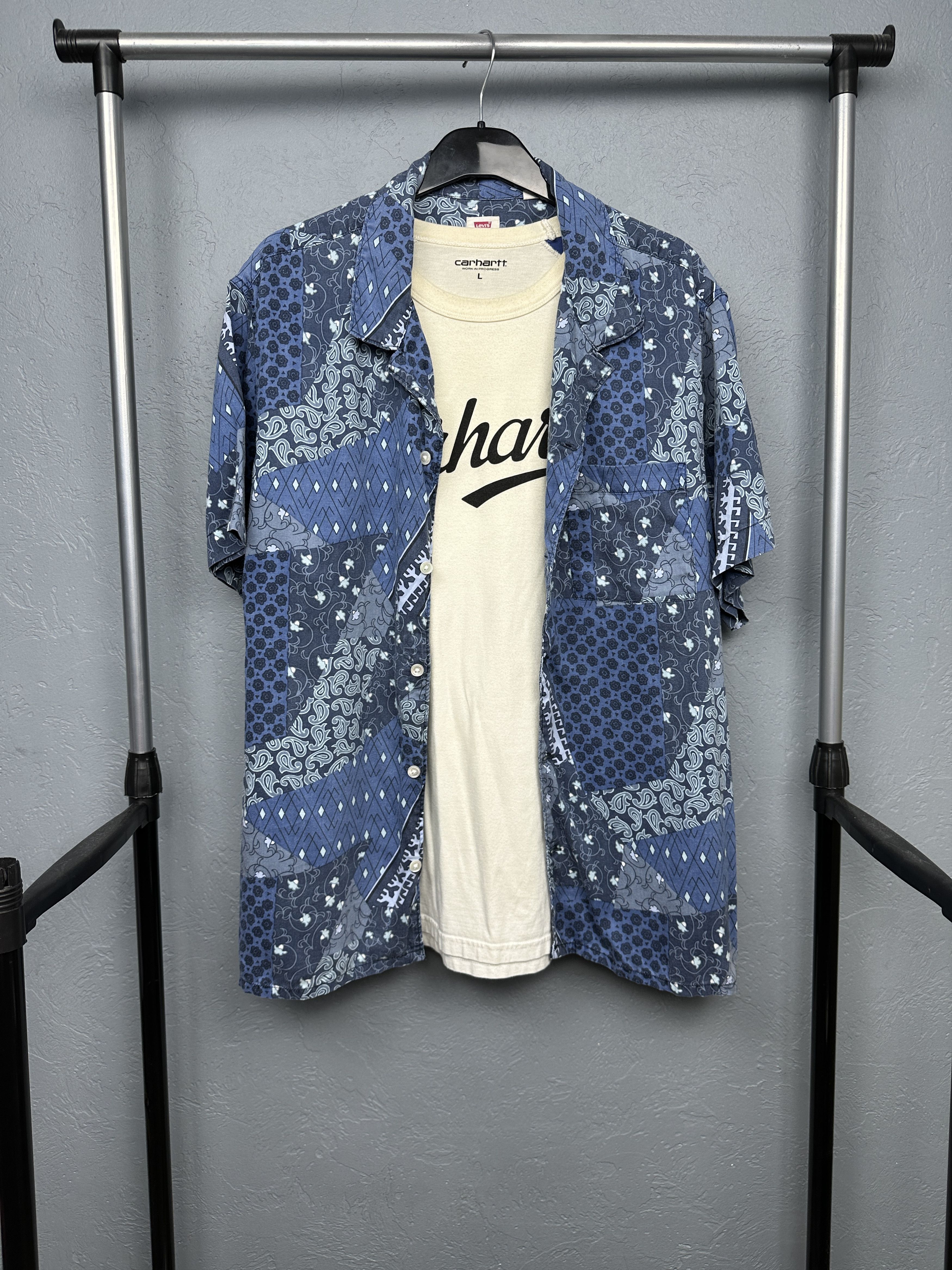 Levi's Levis Vintage Mens Hawaiian Shirt Aloha Size US L / EU 52-54 / 3 - 1 Thumbnail