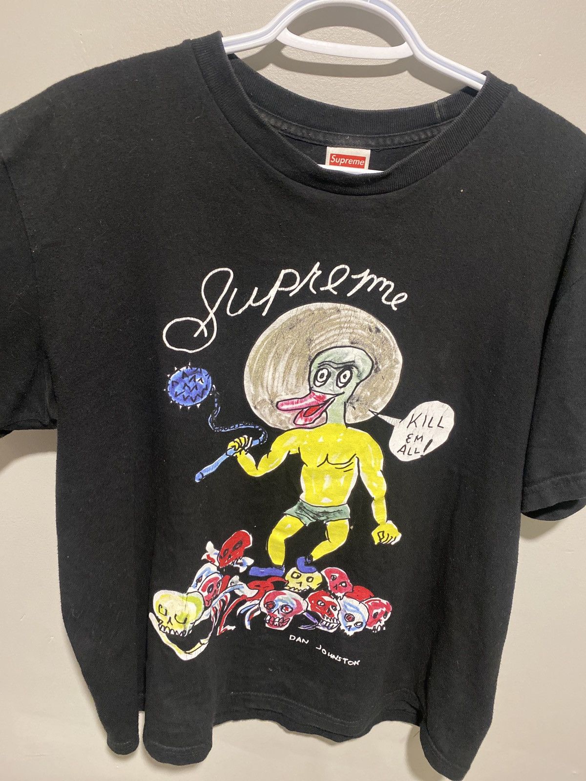 Supreme SUPREME x DANIEL JOHNSTON TEE Size US M / EU 48-50 / 2 - 1 Thumbnail