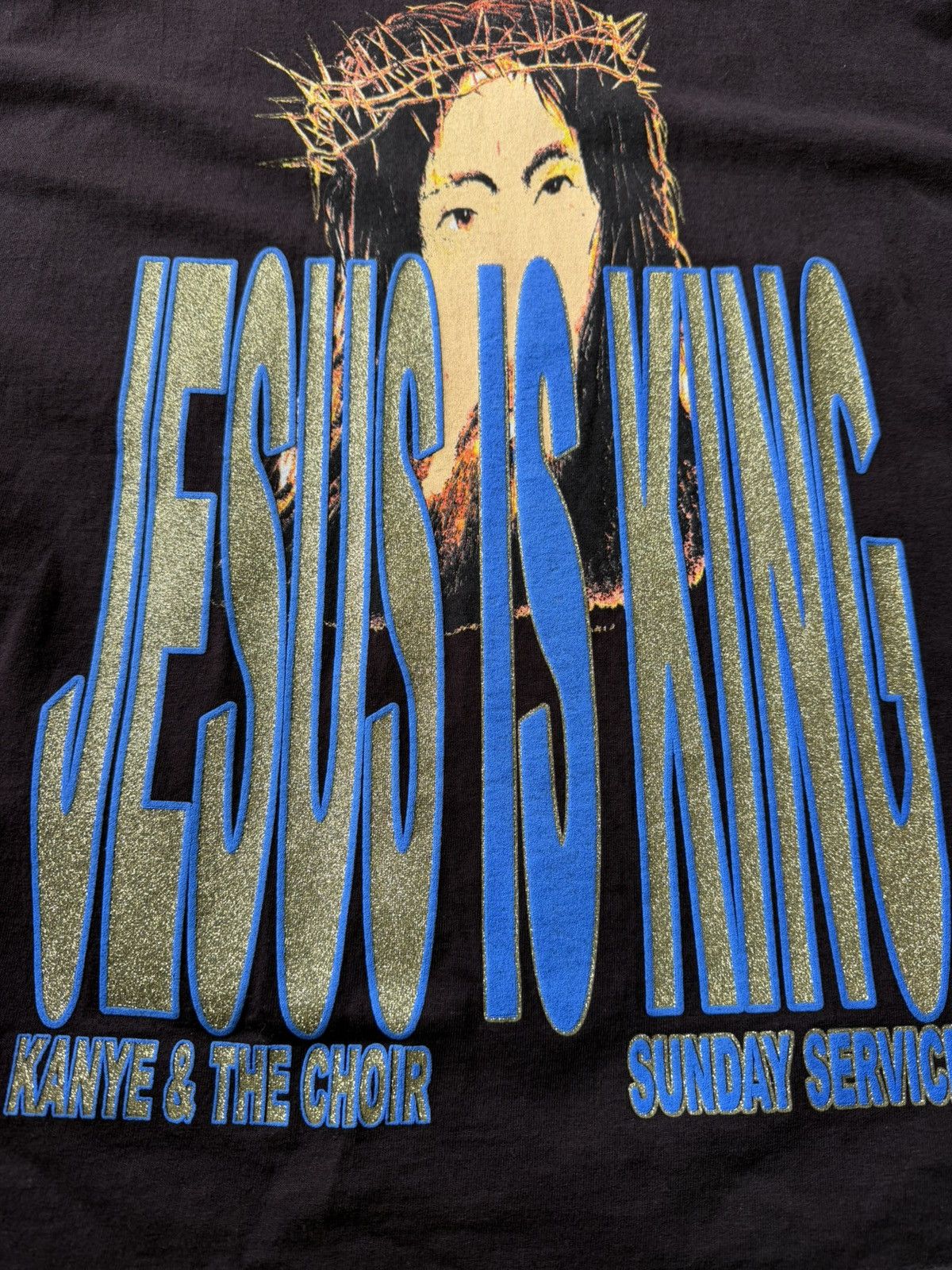 Kanye West Kanye West AWGE Sunday Service Jesus is King Tee Size US L / EU 52-54 / 3 - 2 Thumbnail