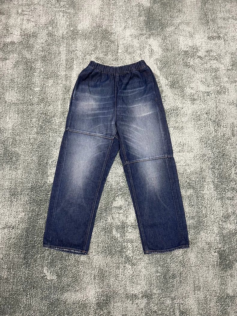 Maison Margiela Maison Margiela Fw21 elastic faded denim trousers Size US 38 / EU 54 - 1 Thumbnail
