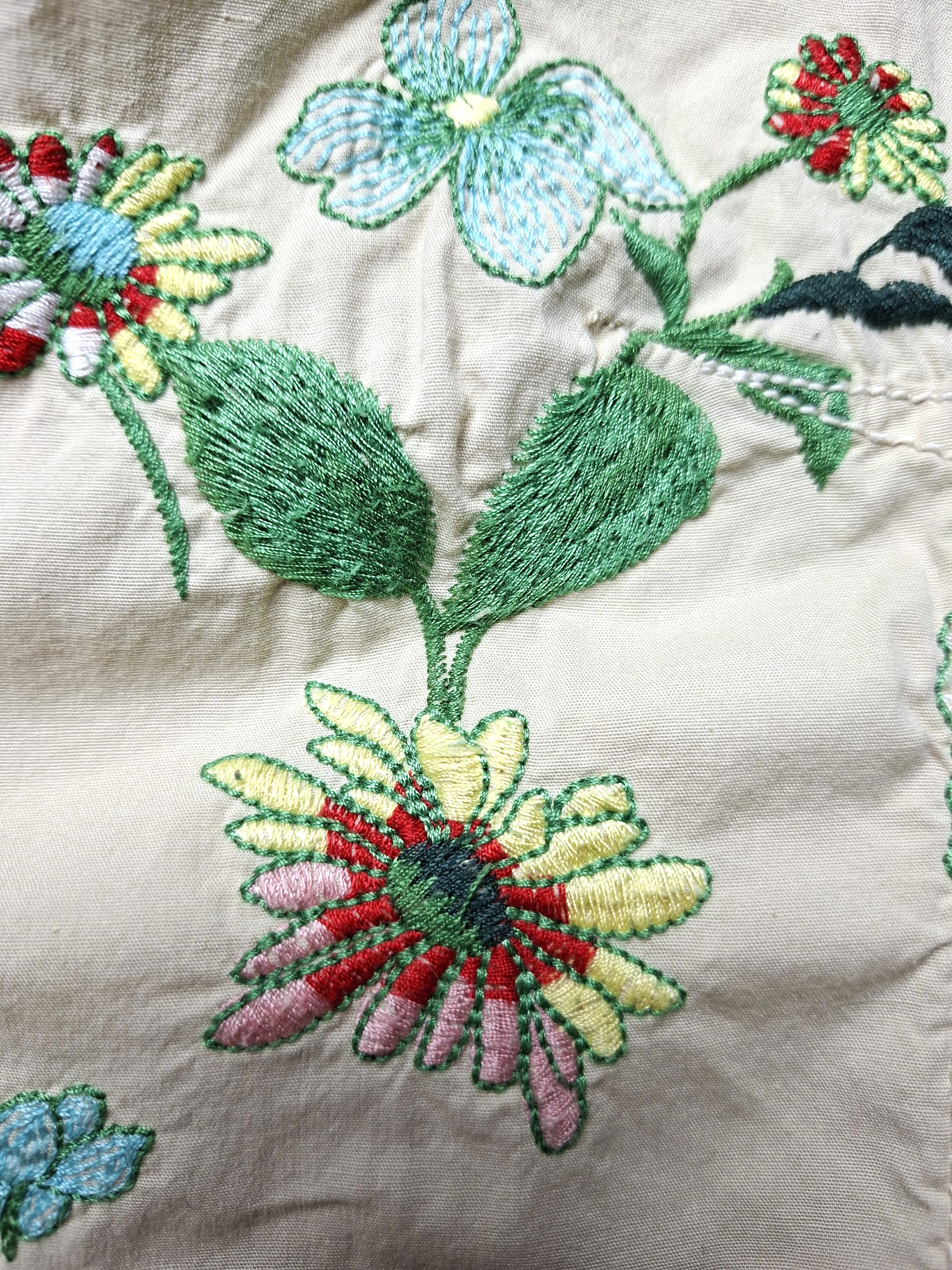 Johnny Was Johnny Was Embroidered Floral Trench Coat Made in USA Size S / US 4 / IT 40 - 11 Thumbnail